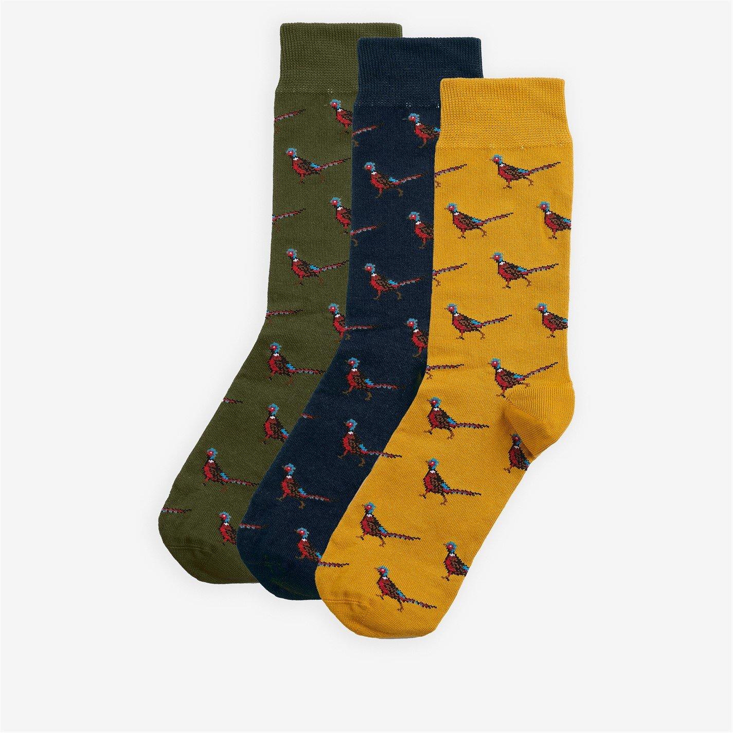 Forest Mist - Barbour - Pheasant Socks Gift Box - 2