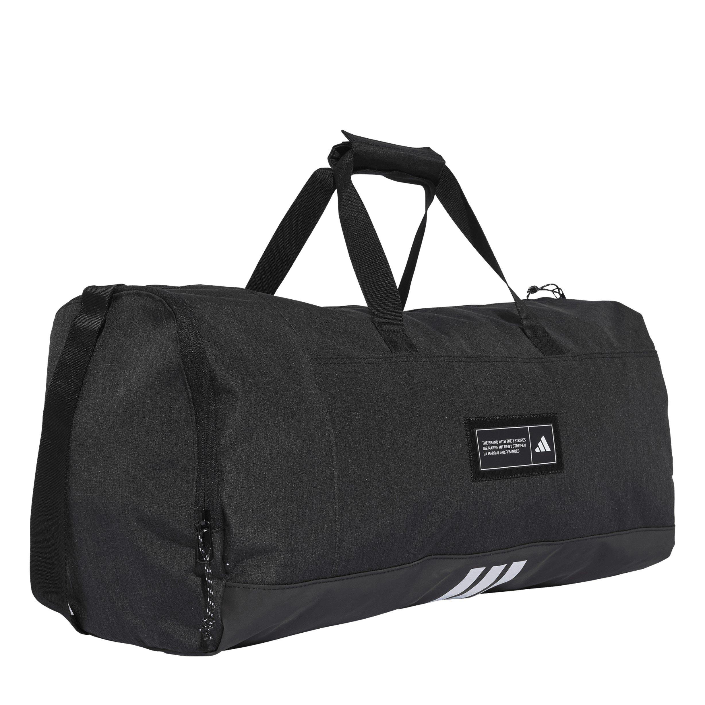 Black/White - adidas - 4ATHLTS Medium Duffle Bag - 3