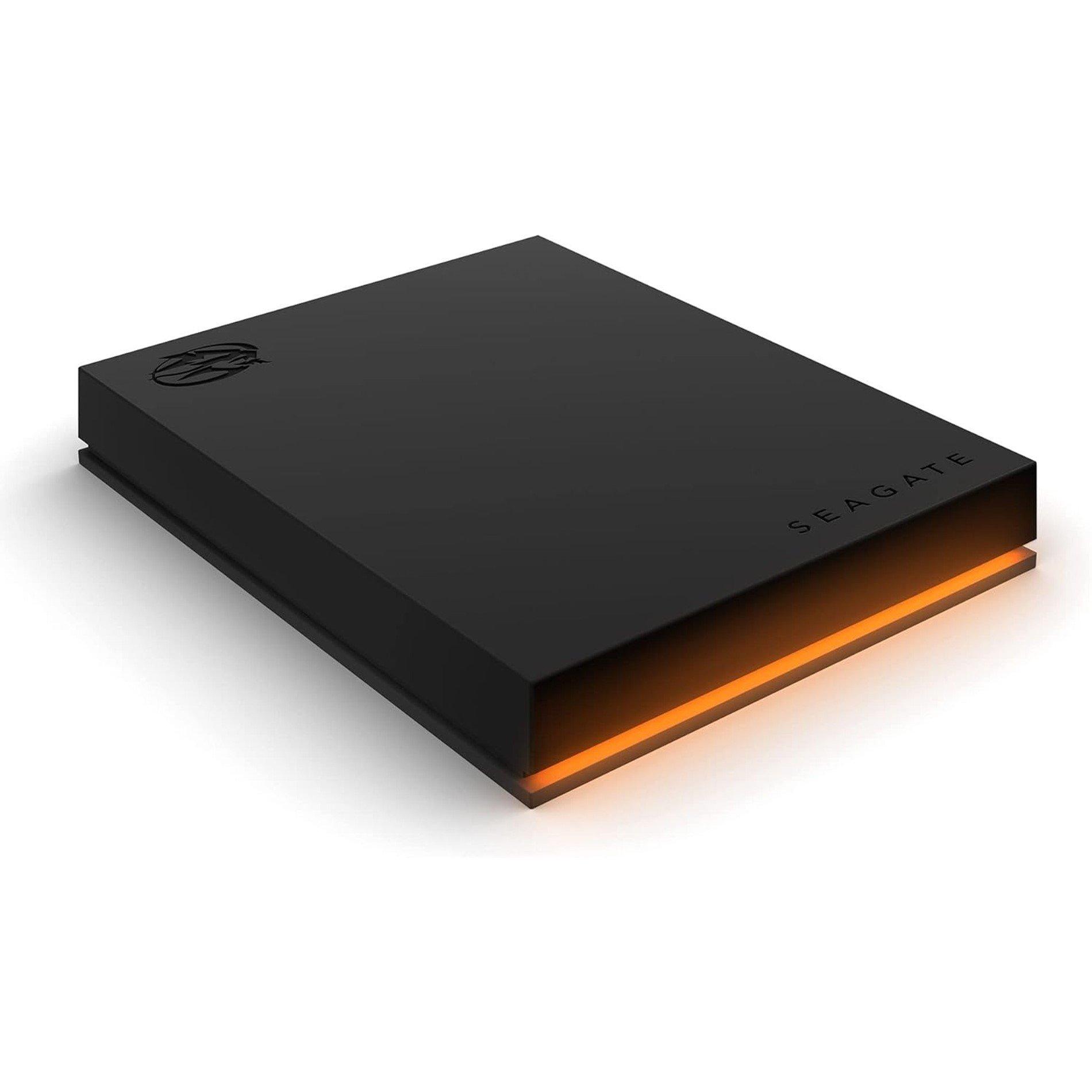 Black - Seagate - Seagate FireCuda Gaming Hard Drive 1TB External Hard Drive HDD - 1