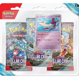 Pokemon GAME Pokemon TCG SV07 Stellar Crown Booster 3 Pack