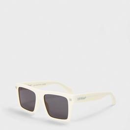 Off White Unisex Round Sunglasses, Round Style