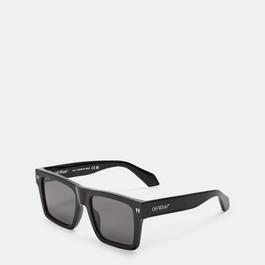 Off White Unisex Round Sunglasses, Round Style