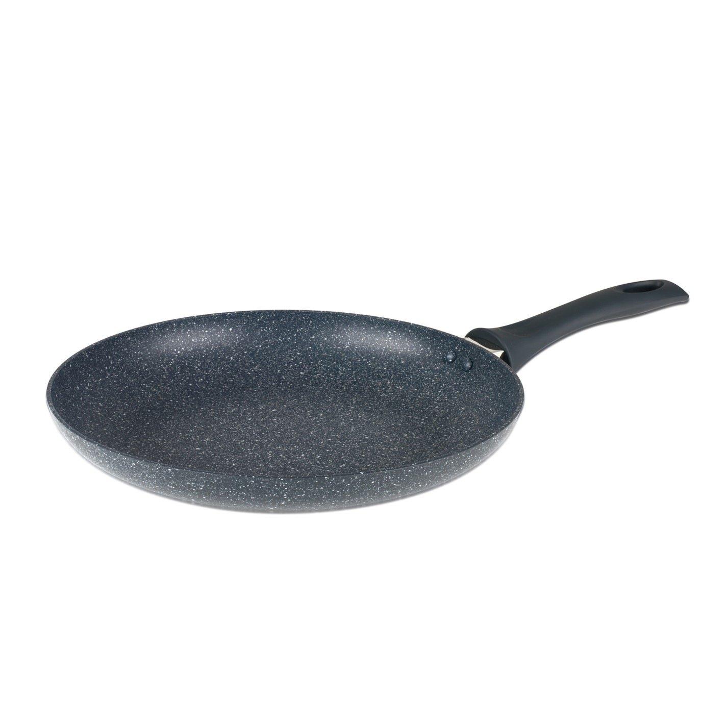 Grey - Russell Hobbs - Stone 28cm Non-Stick Aluminium Induction Frying Pan - 1