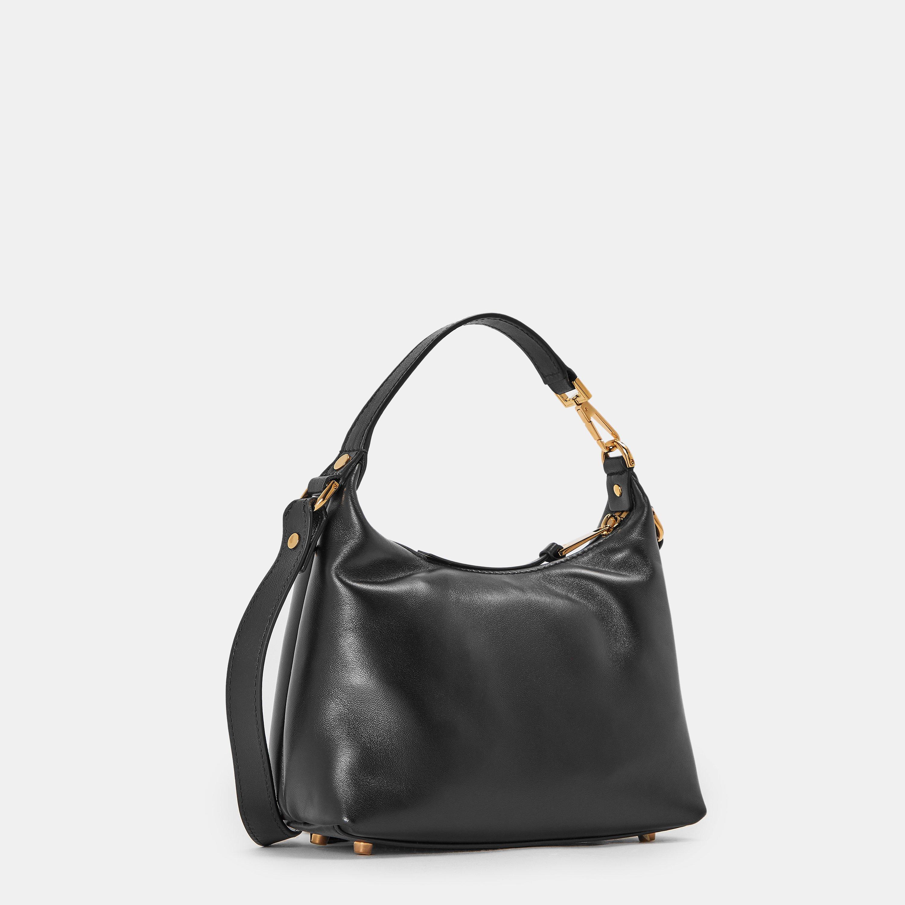 Black/Gold - Versace - Women's Top Handle Bag - 2