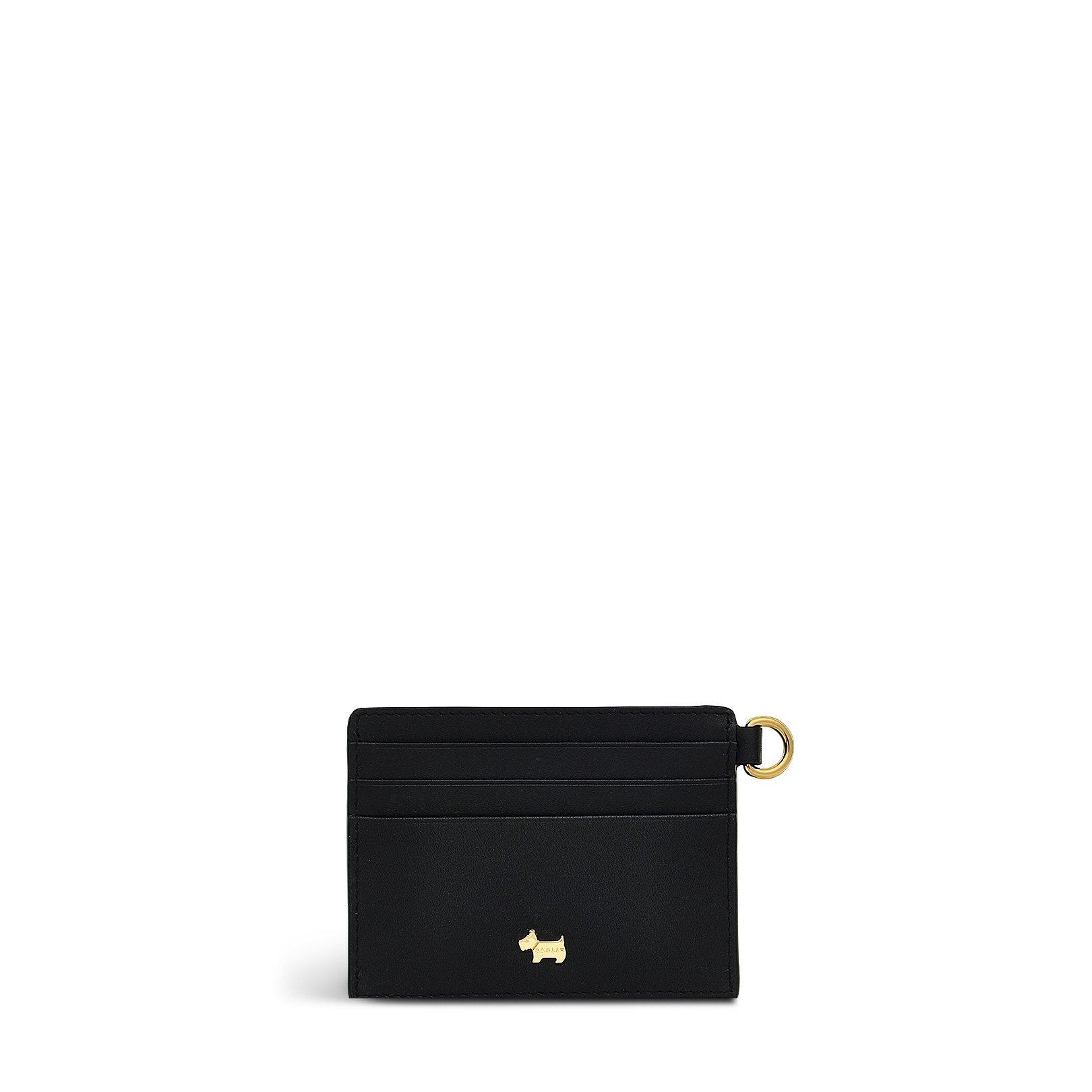 Black - Radley - Small Leather Card Holder - 1