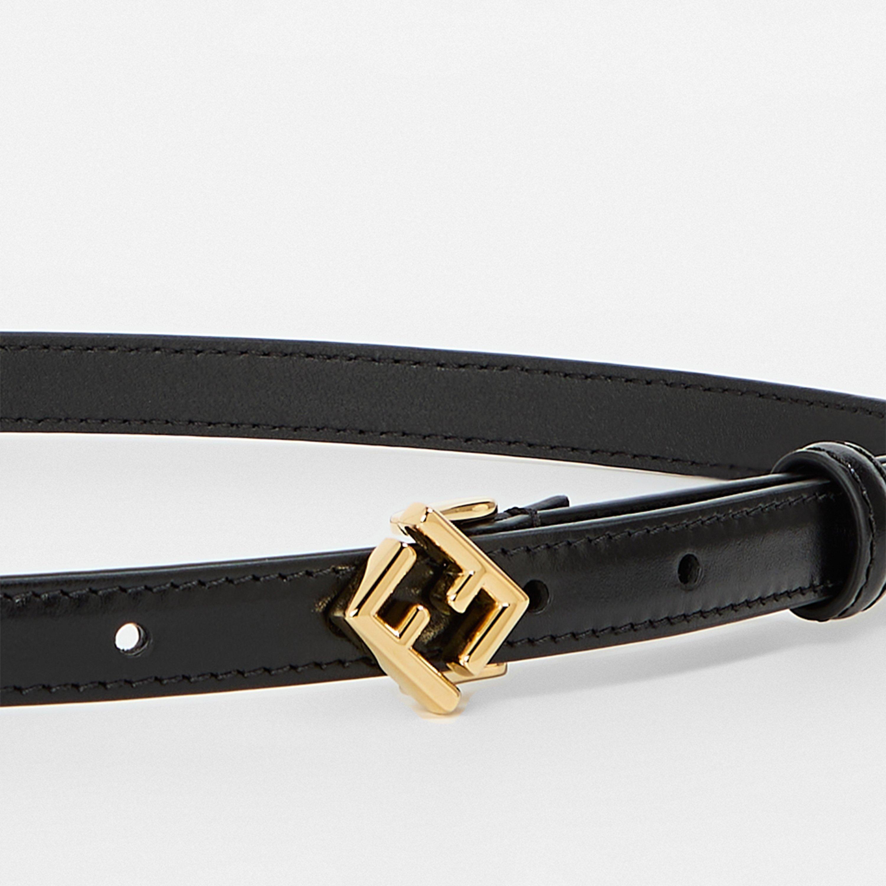 Nero Oro - Fendi - Ff Diamonds Belt - 4