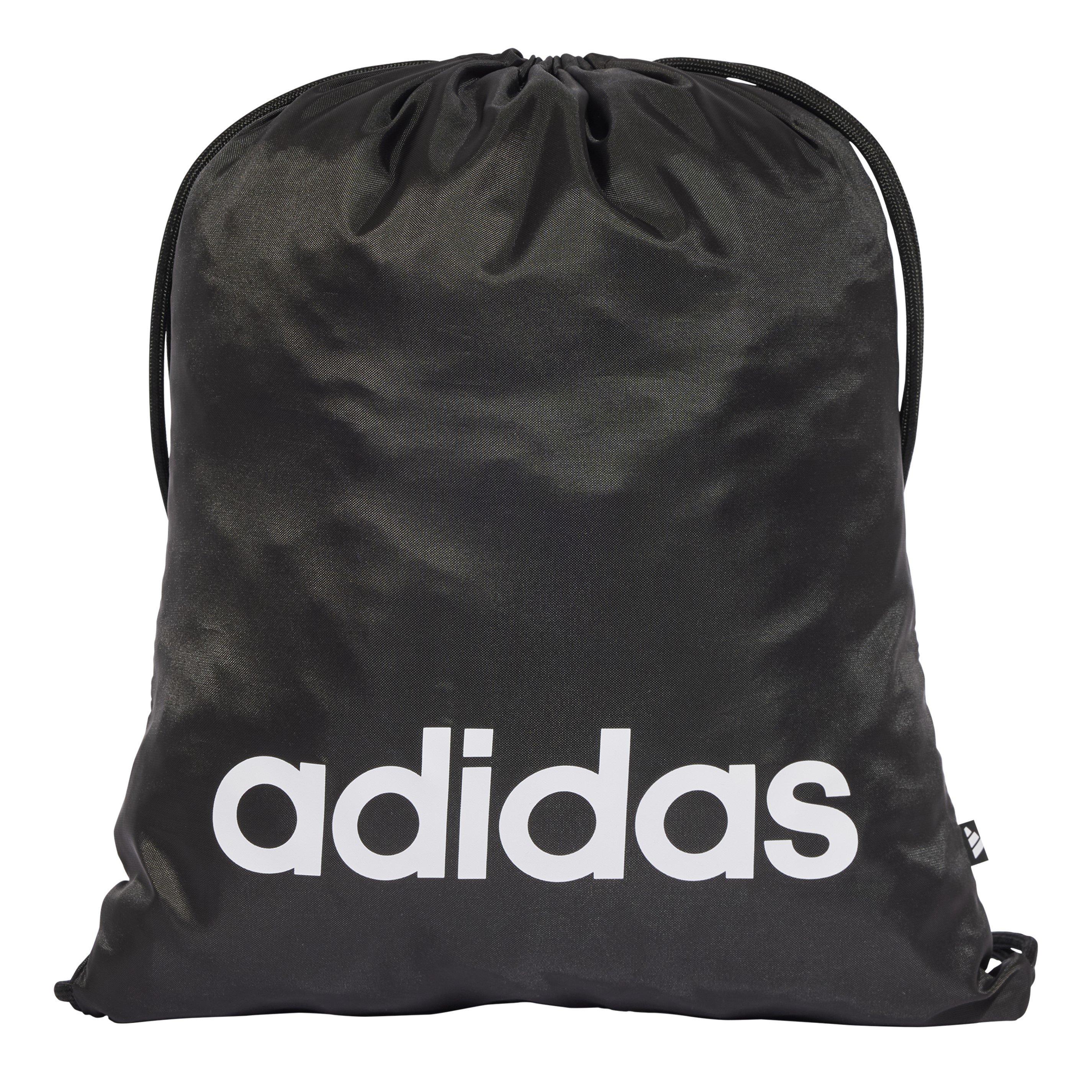 Black/White - adidas - Essentials Linear Gym Sack - 1