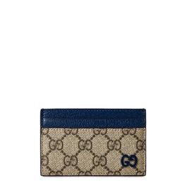 Gucci Men's GG Monogram Canvas Card Holder