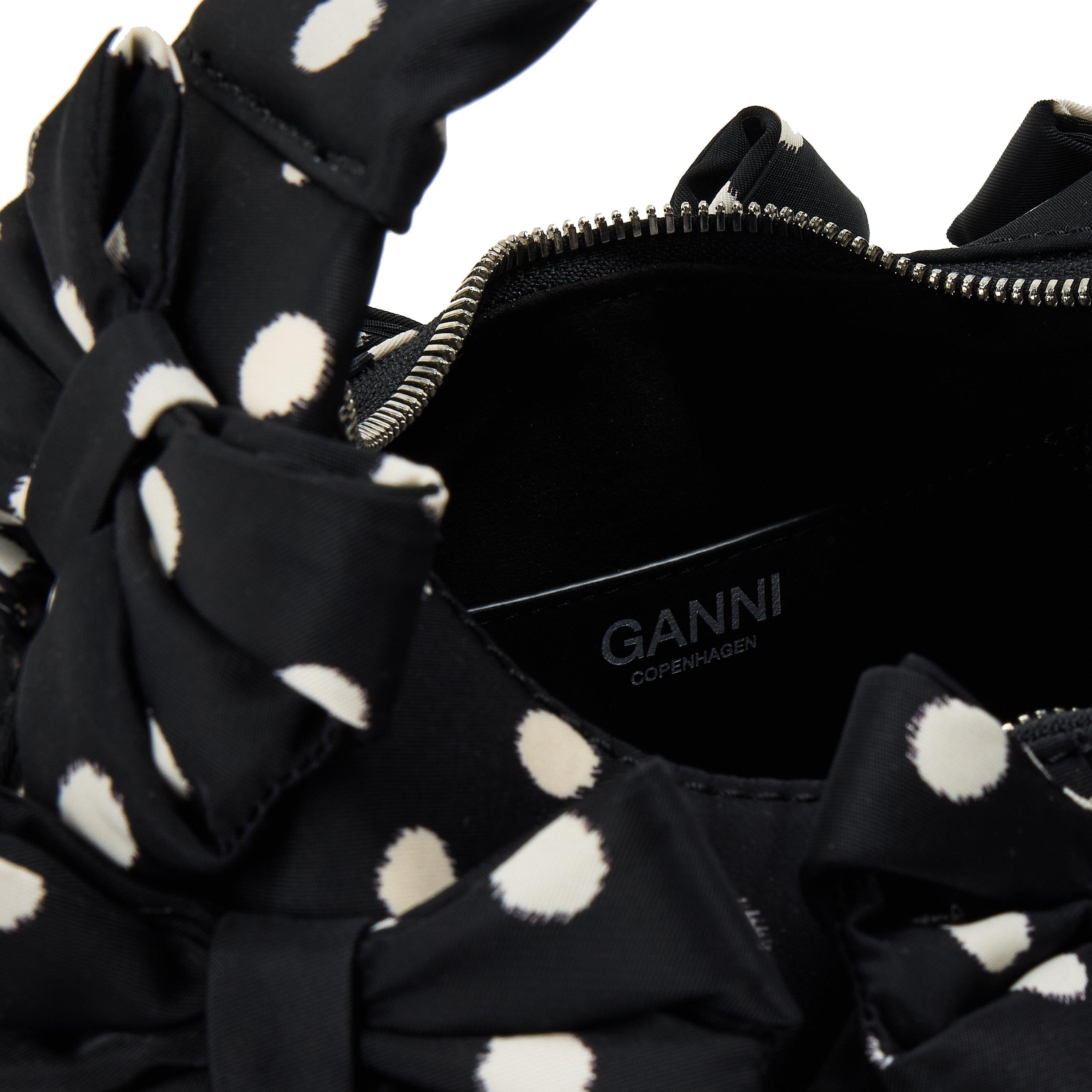 Black - Ganni - Ganni Hobo Mini Ld61 - 4