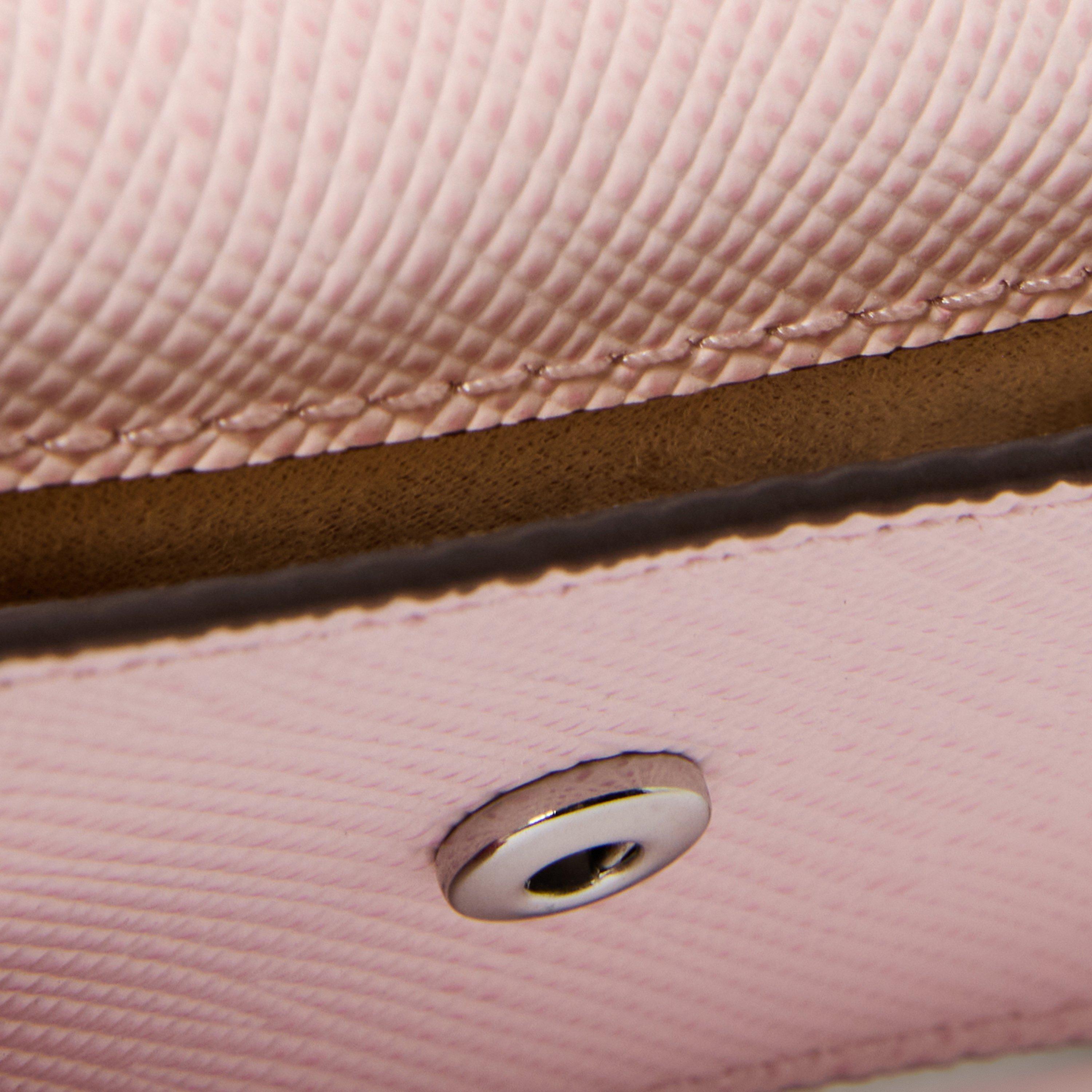 Pink - Lauren by Ralph Lauren - Women's Real Leather Trifold Wallet - 3