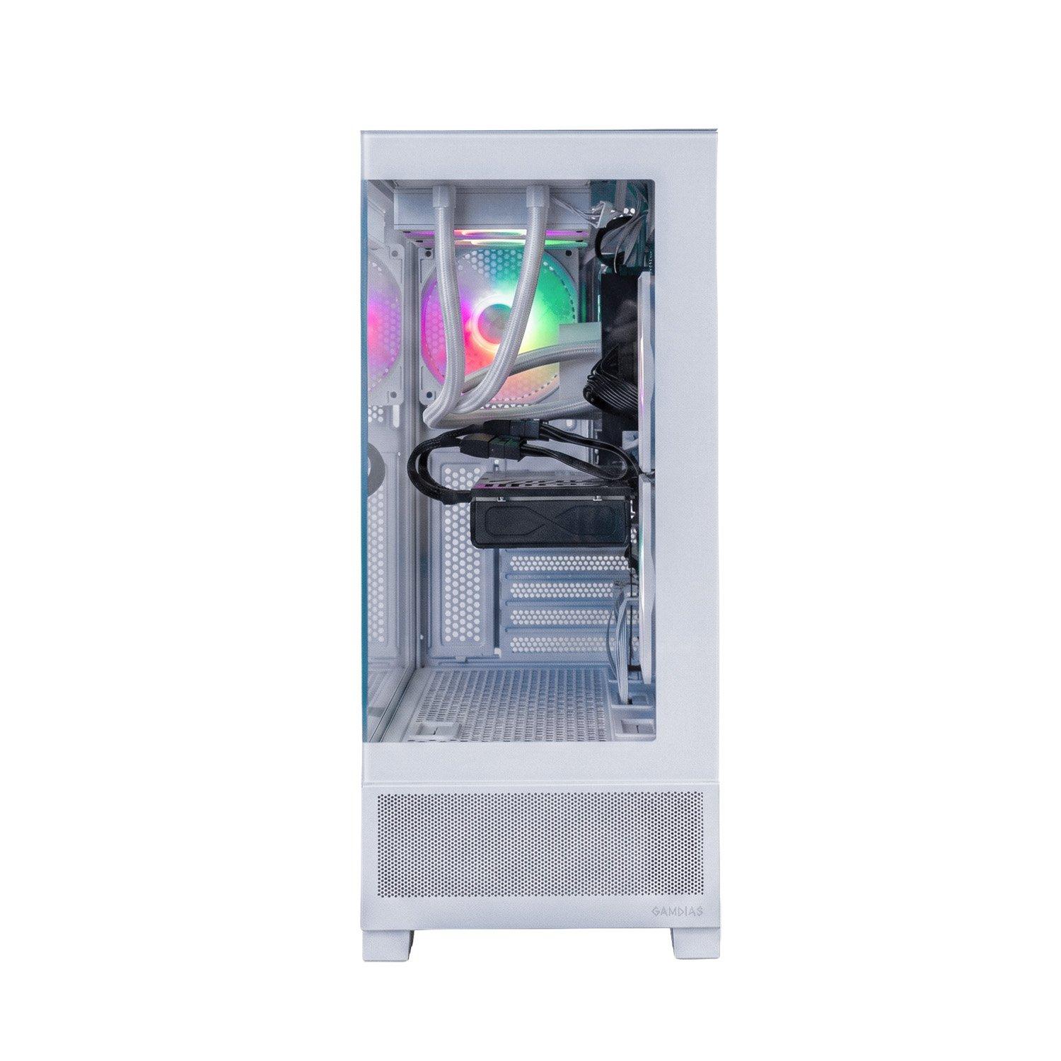 Weiß - Entity - Entity Valkyrie RTX 5070 Gaming PC - Intel Core i7-14700F 32GB 2TB SSD - White - 2