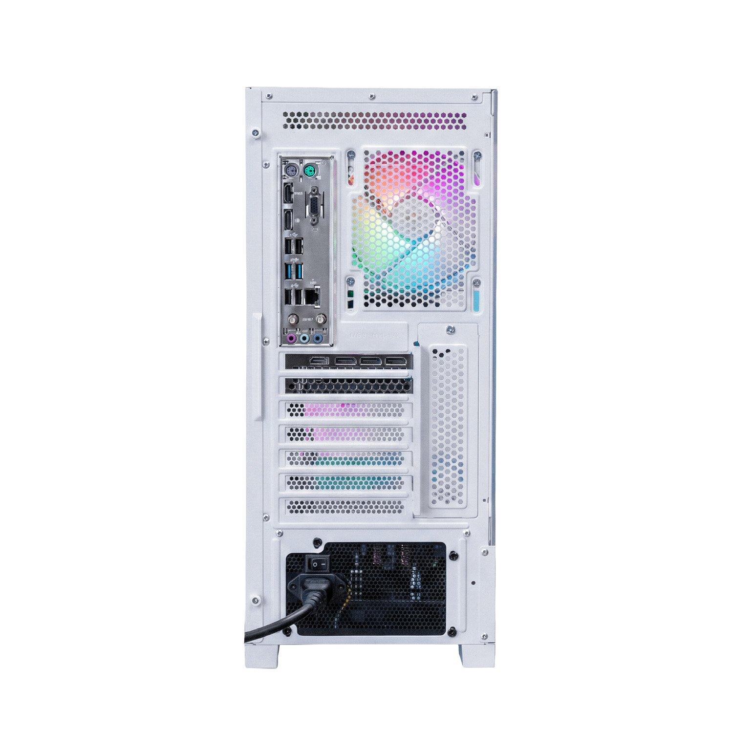 Weiß - Entity - Entity Valkyrie RTX 5070 Gaming PC - Intel Core i7-14700F 32GB 2TB SSD - White - 4