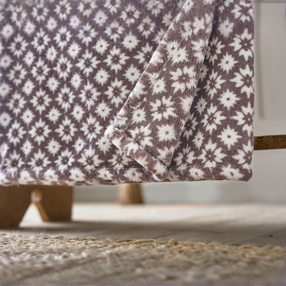 Purple - The Lyndon Company - Harlington Sofa Throws