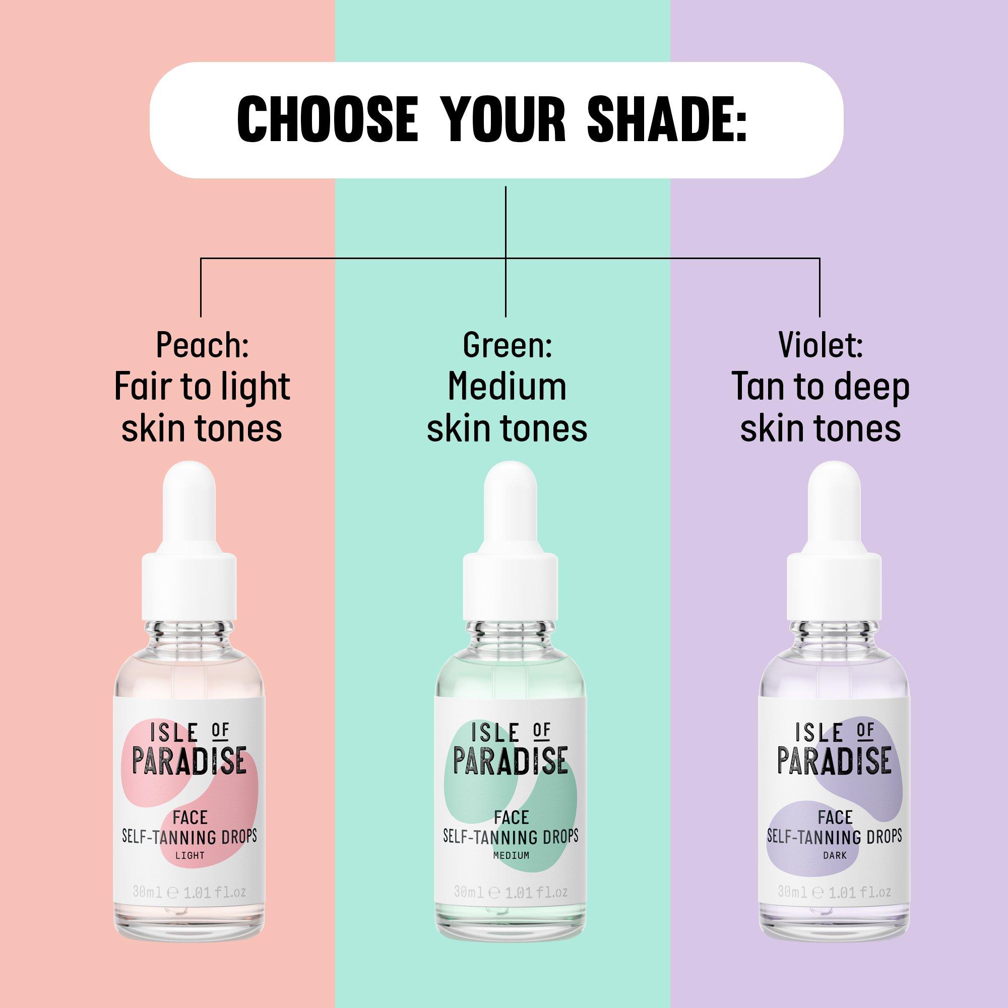 Medium - Isle of Paradise - Self Tan Drops - 8