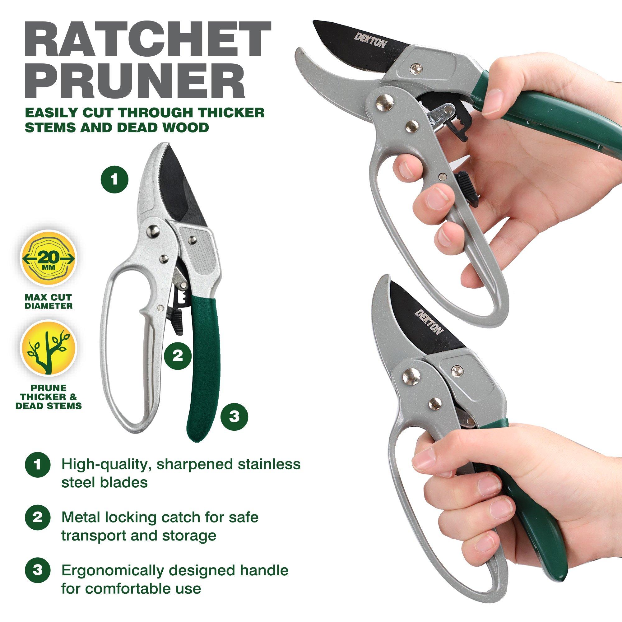 Sivo - Dekton - Ratchet Garden Pruner - 3