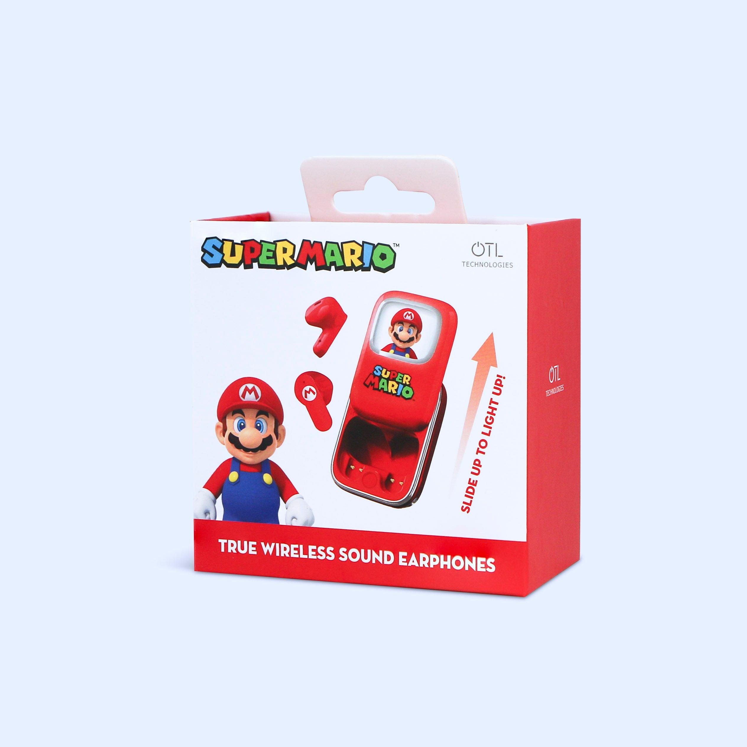 Rood - OTL Technologies - Super Mario Slide True Wireless In-Ear Headphones - 3
