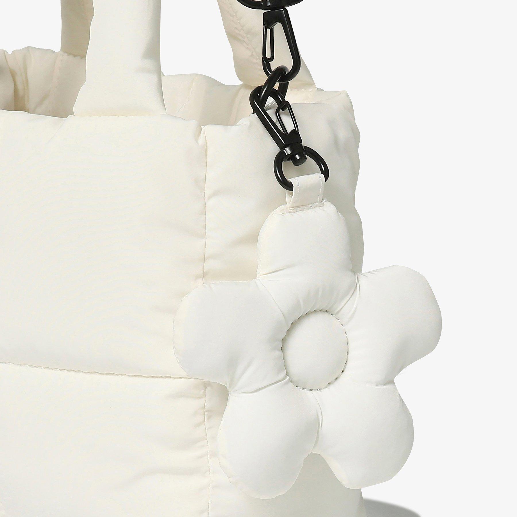 CREAM - Fila - Women's Puffer Mini Tote Bag - 5