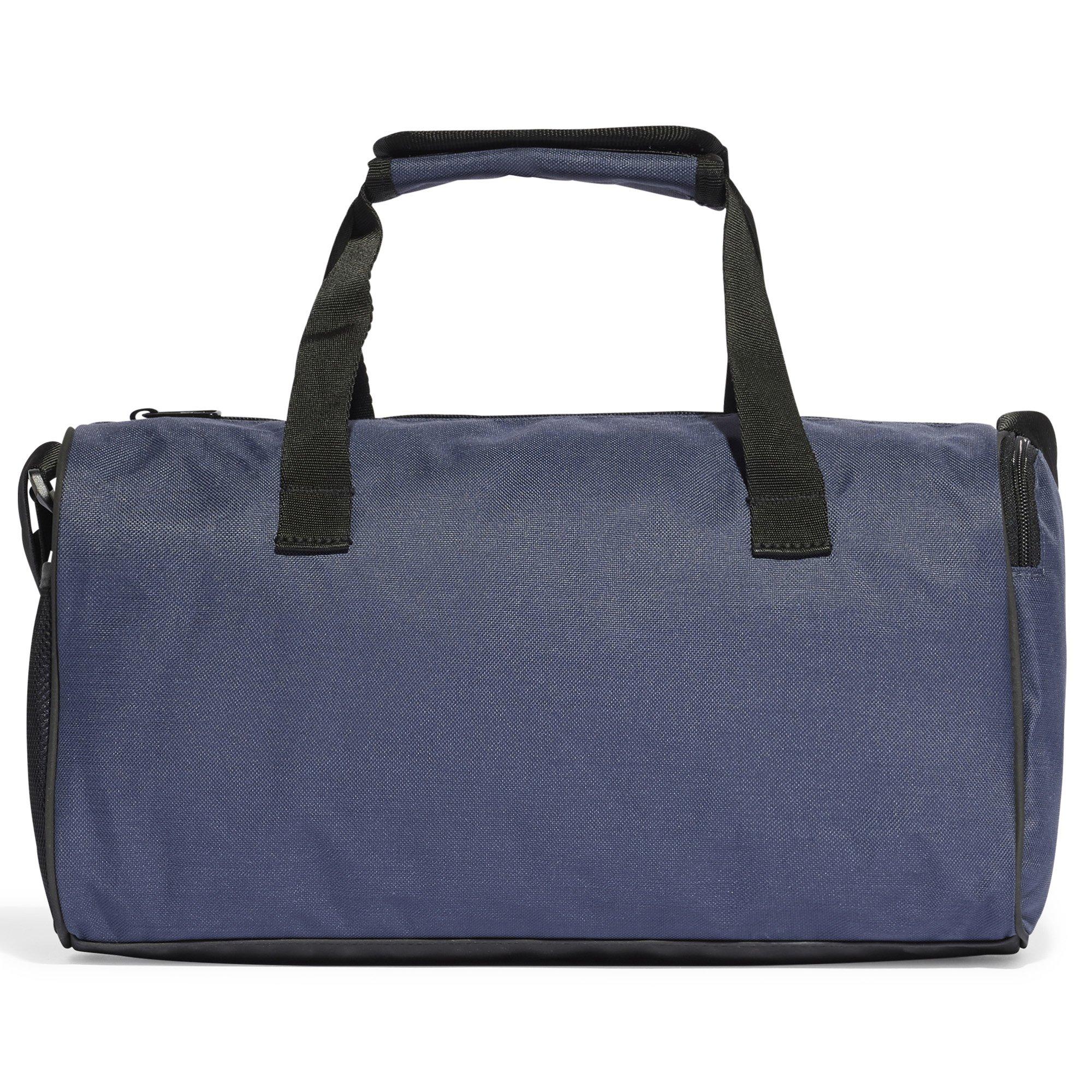 Navy/Blk/White - adidas - Essentials Linear Extra Small Duffle Bag - 2