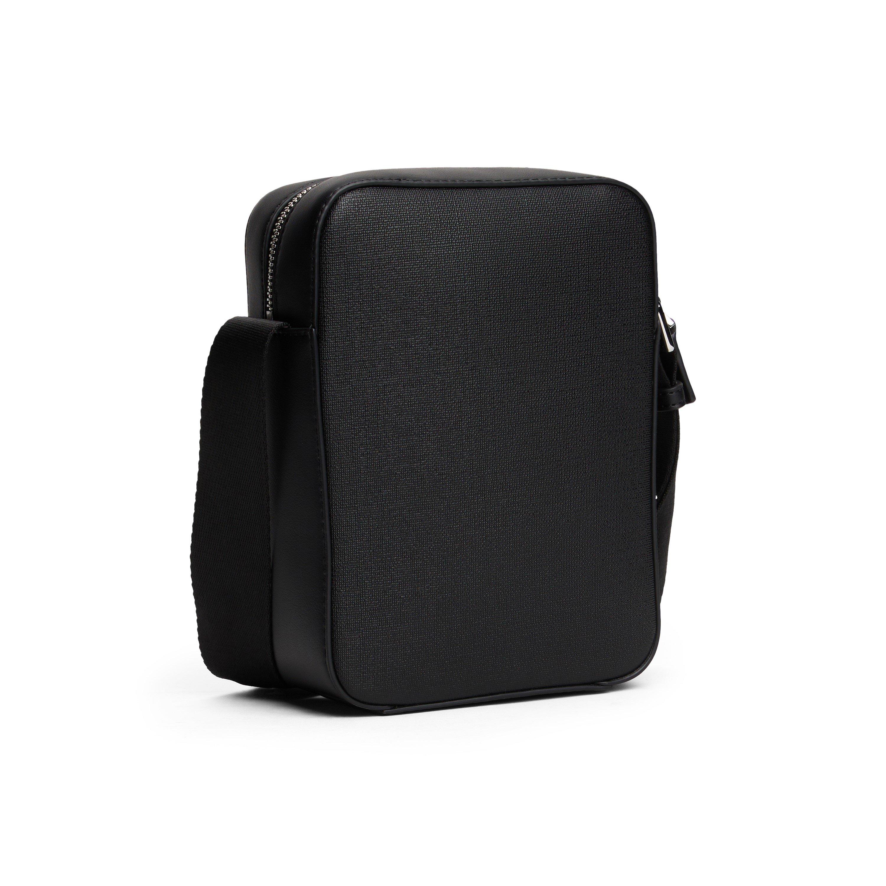 Schwarz - Tommy Hilfiger - Men's Modern Mini Reporter Cross Body Bag - 4