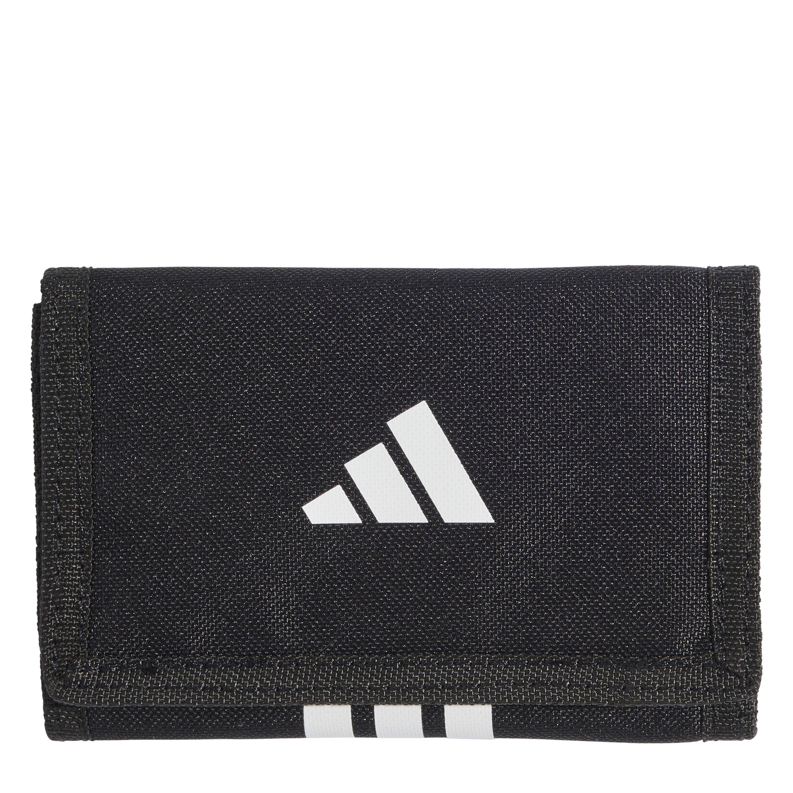 Black/White - adidas - Essentials 3-Stripes Wallet - 1