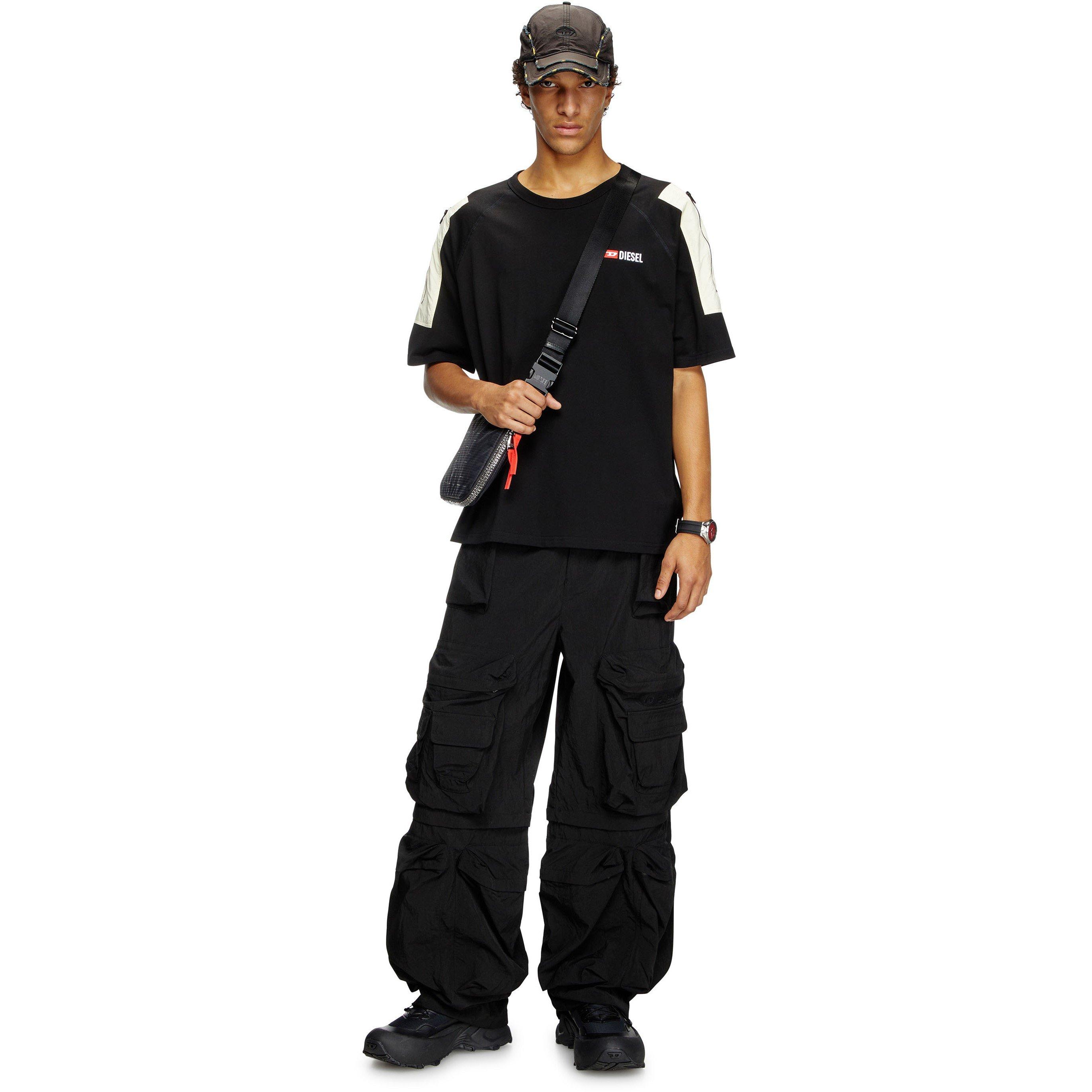 Black - Diesel - Diesel Zip-D XB Bag Ld62 - 3