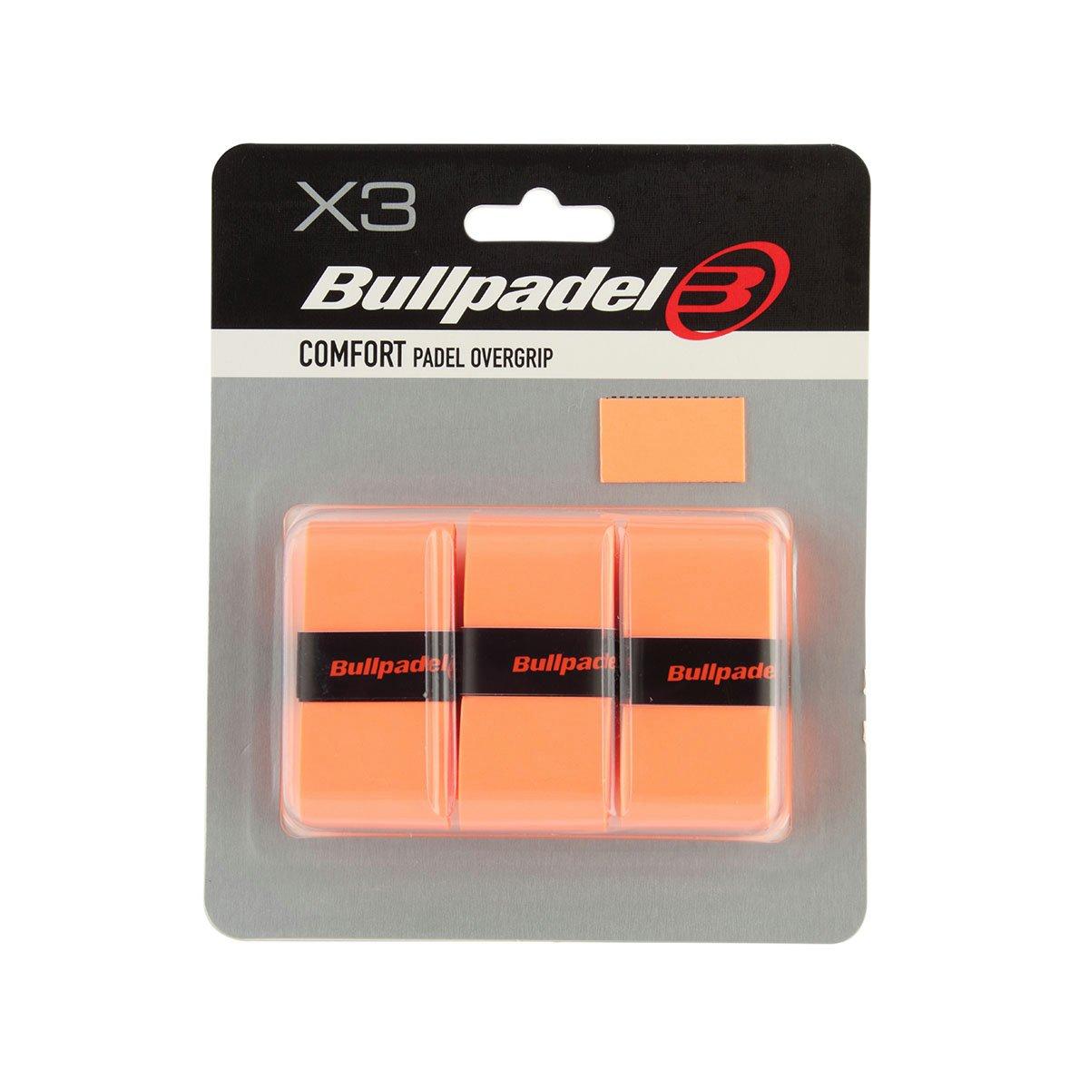 Laranja Fluorescente - Bullpadel - BP Comfort Overgrips GB-1200 3PK 71