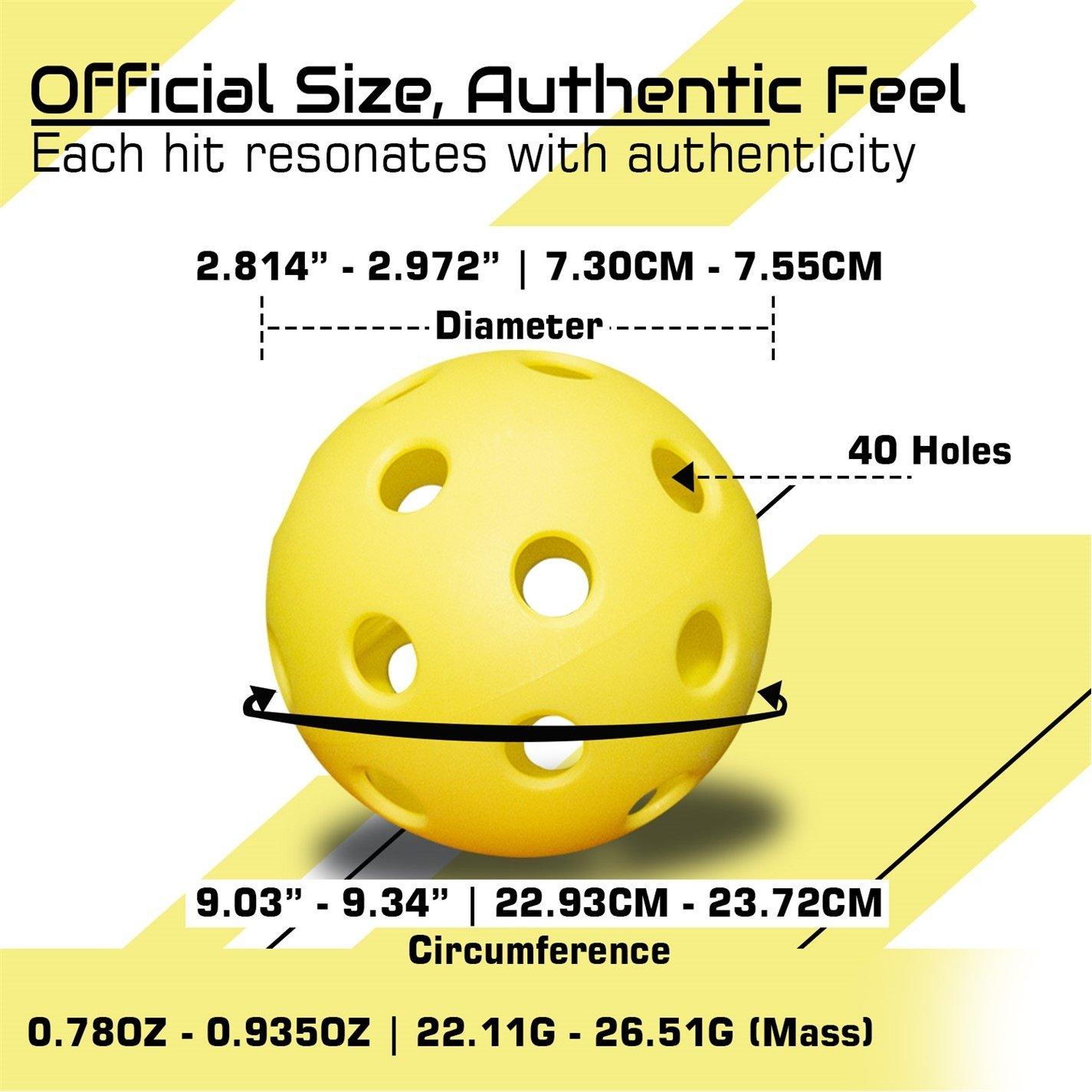 Amarillo - Carlton - Pickleball Pack Of 6 - 3