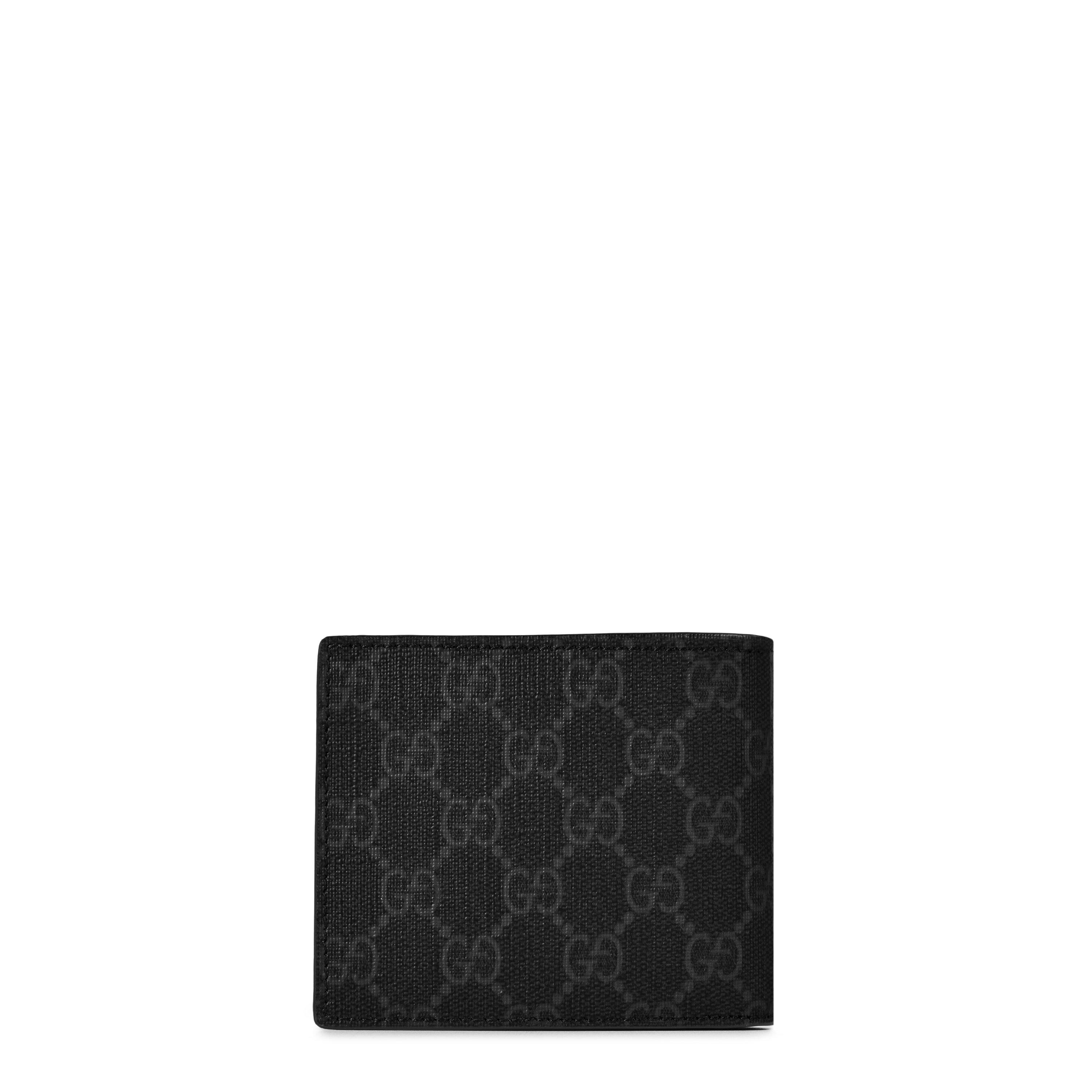 Steel/Black - Gucci - Men's Canvas GG Wallet - 3