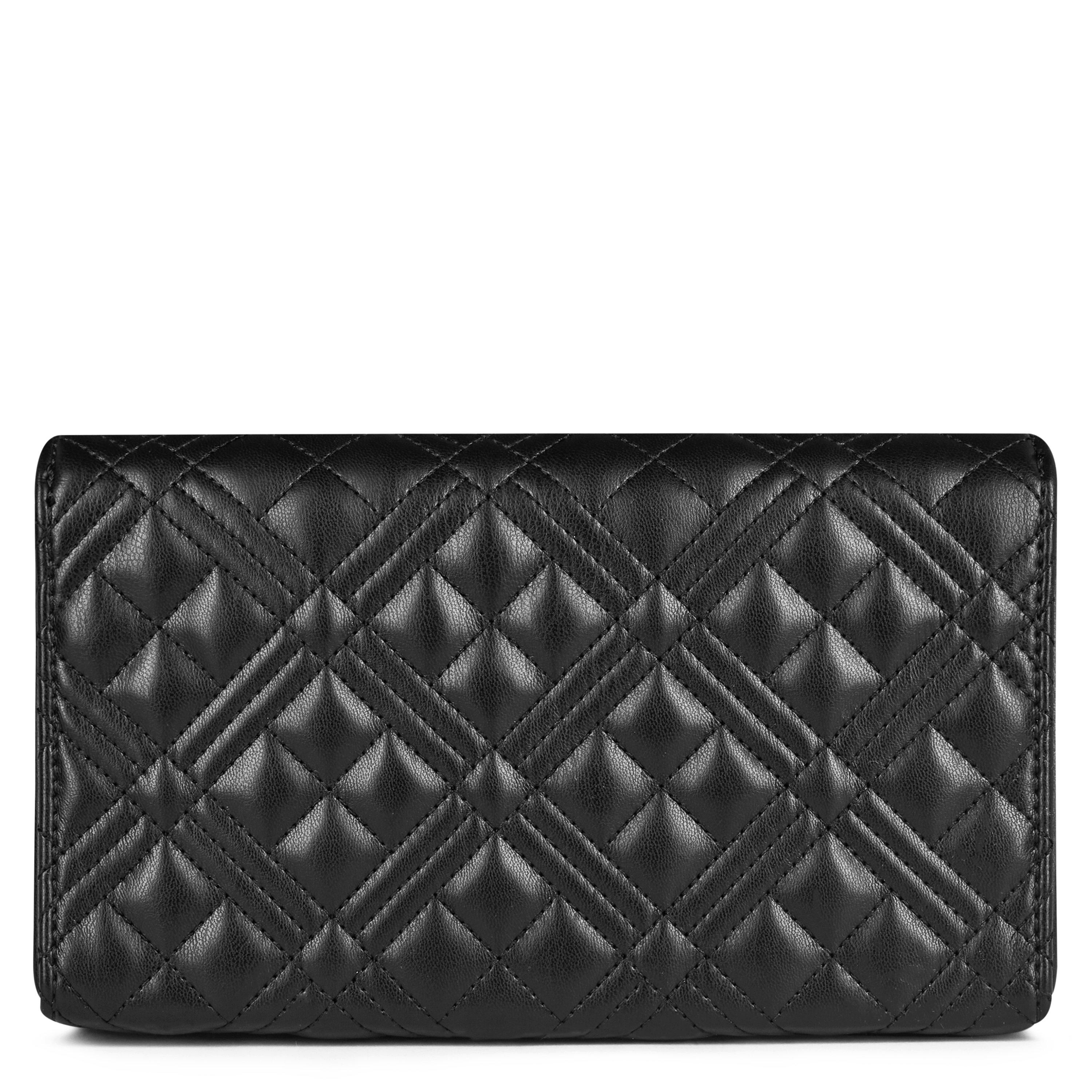 Nero 000 - Love Moschino - Super Quilted Mini Crossbody Bag - 3