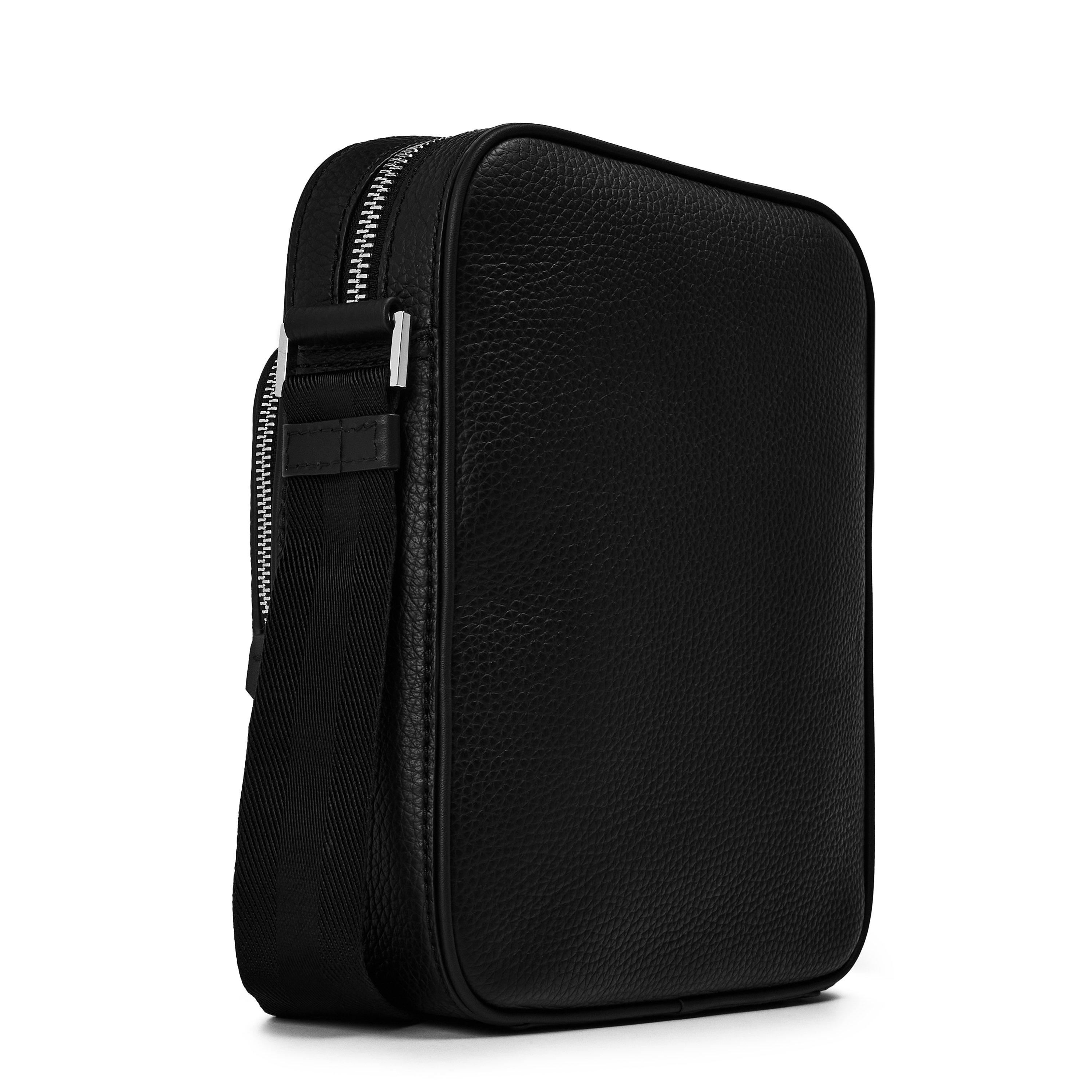 Black - Boss - Boss New Crosstown Ns Zip 10249092 Shoulder Bag Mens - 2