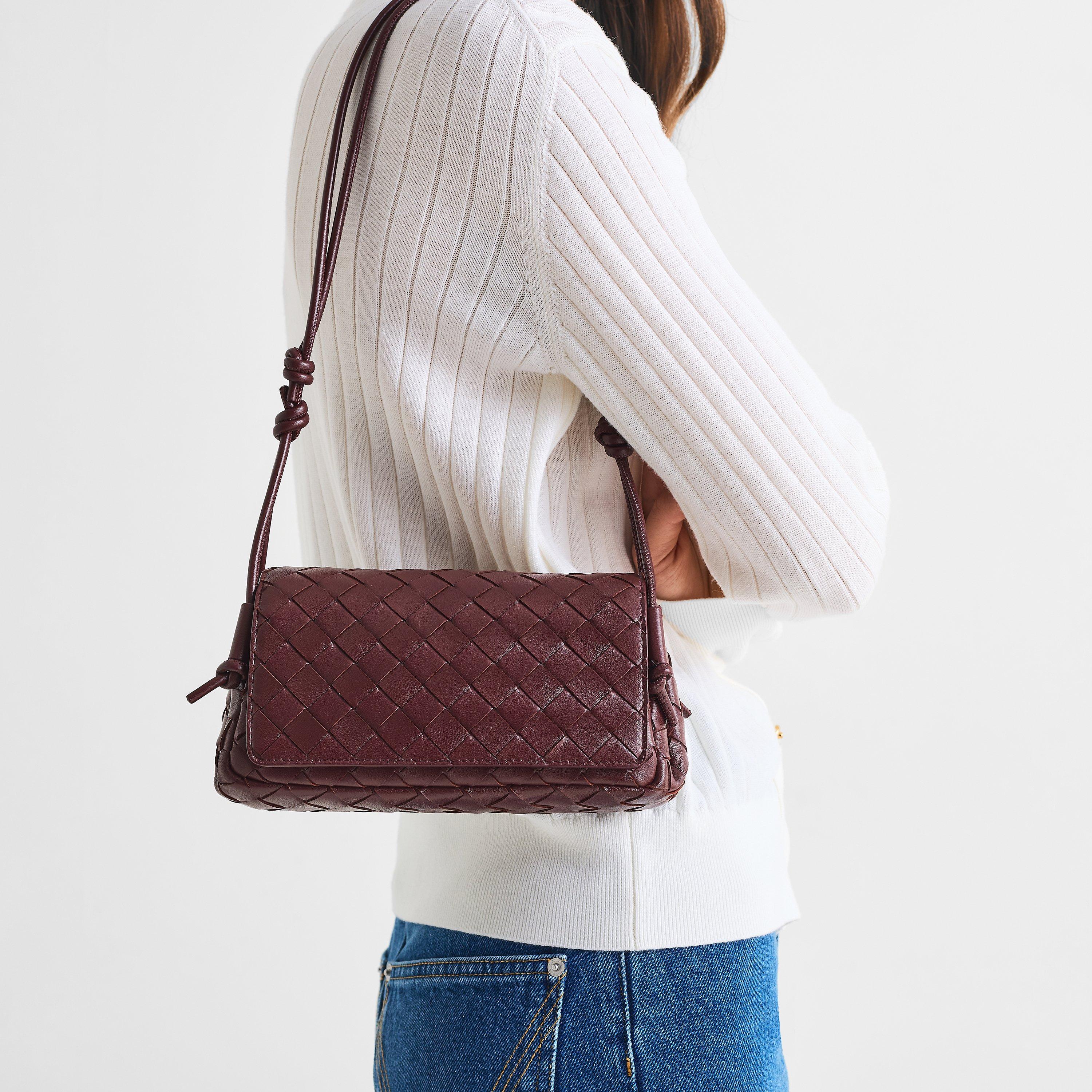Deep Mahogany - Bottega Veneta - Notturno Bag - 3