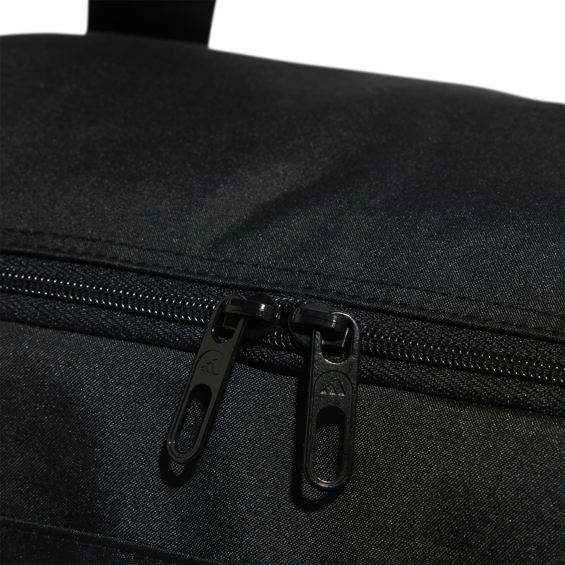 Black/Blk/White - adidas - Essentials Logo Small Duffle Bag - 5