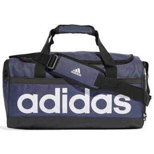S.Nav/Blk-Wht - adidas - Essentials Logo Small Duffle Bag - 1