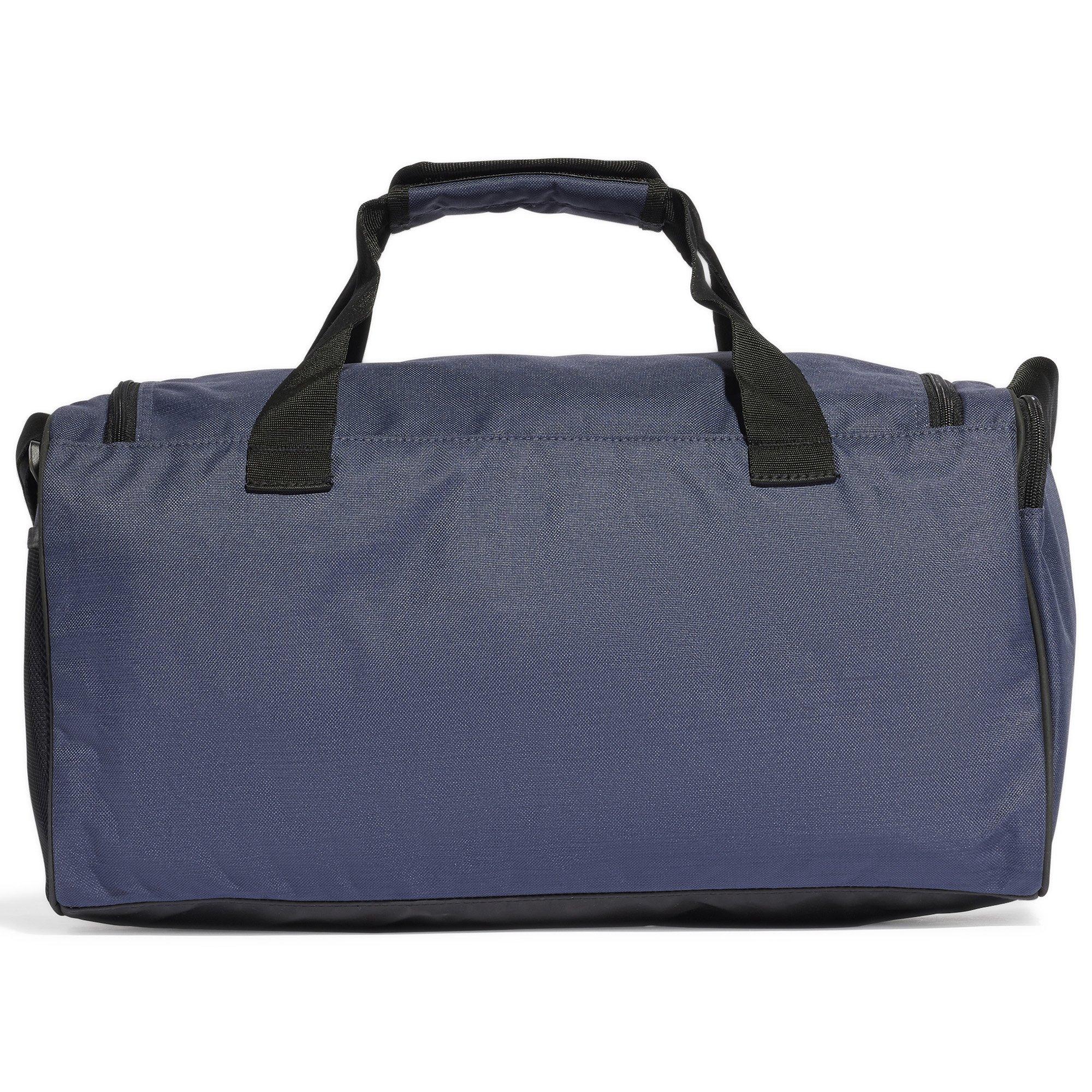 S.Nav/Blk-Wht - adidas - Essentials Logo Small Duffle Bag - 2