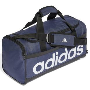S.Nav/Blk-Wht - adidas - Essentials Logo Small Duffle Bag - 3