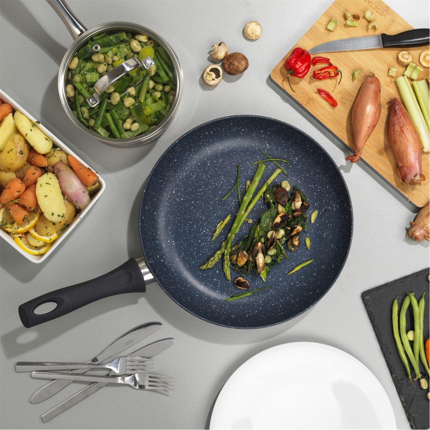 Grey - Russell Hobbs - 30cm Stone Frypan 00 - 2