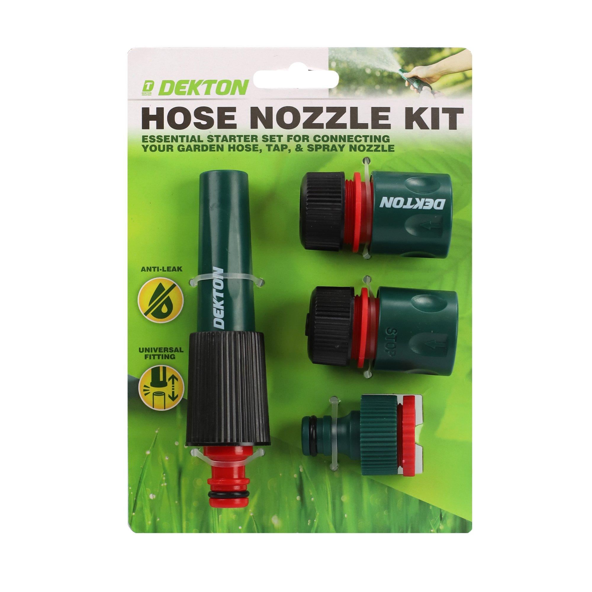Green - Dekton - 4 Piece Hose Nozzle Kit - 2