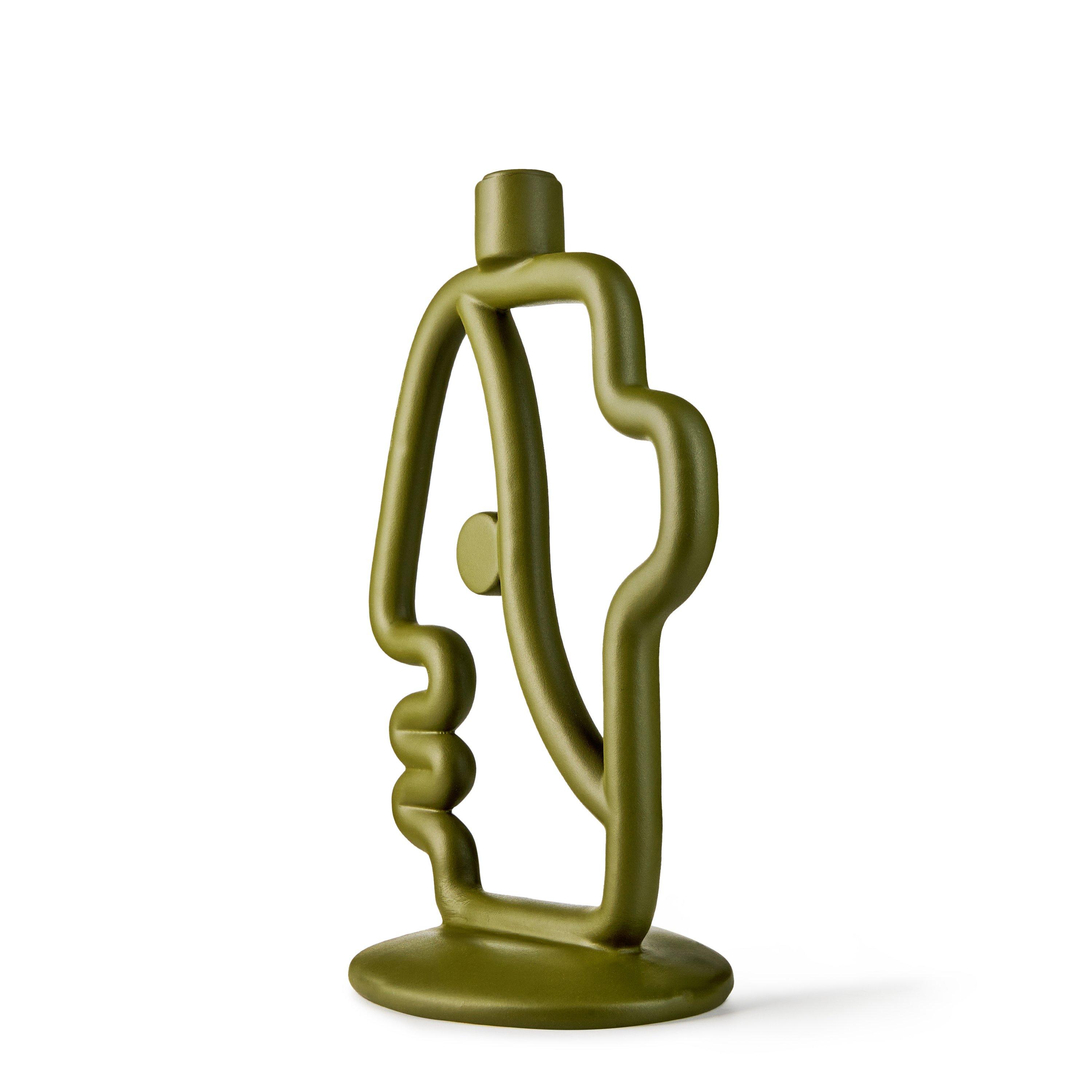 Green - Bloomingville - Flavie Candle Holder - 2