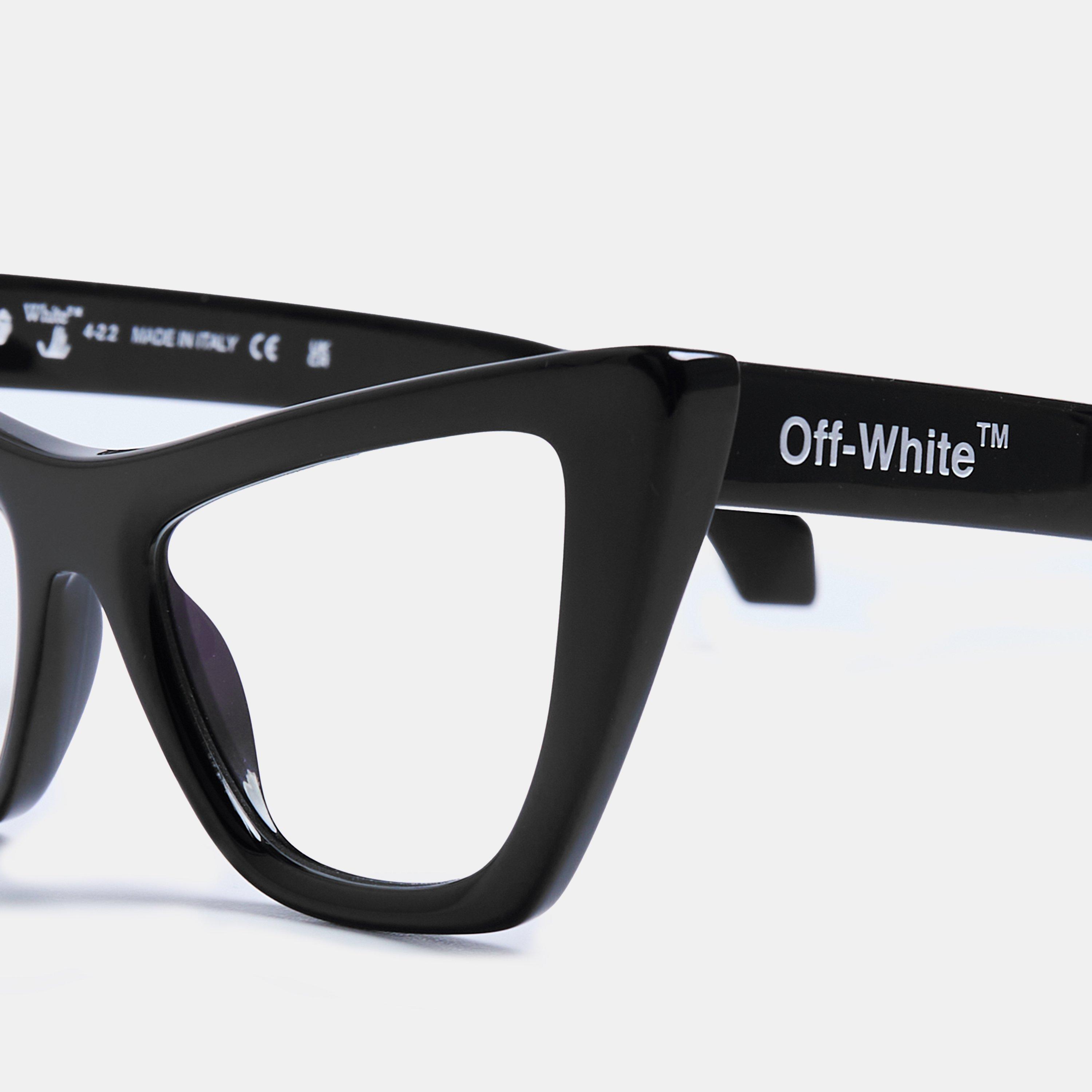 Black - Off White - Unisex Reading Glasses - 4