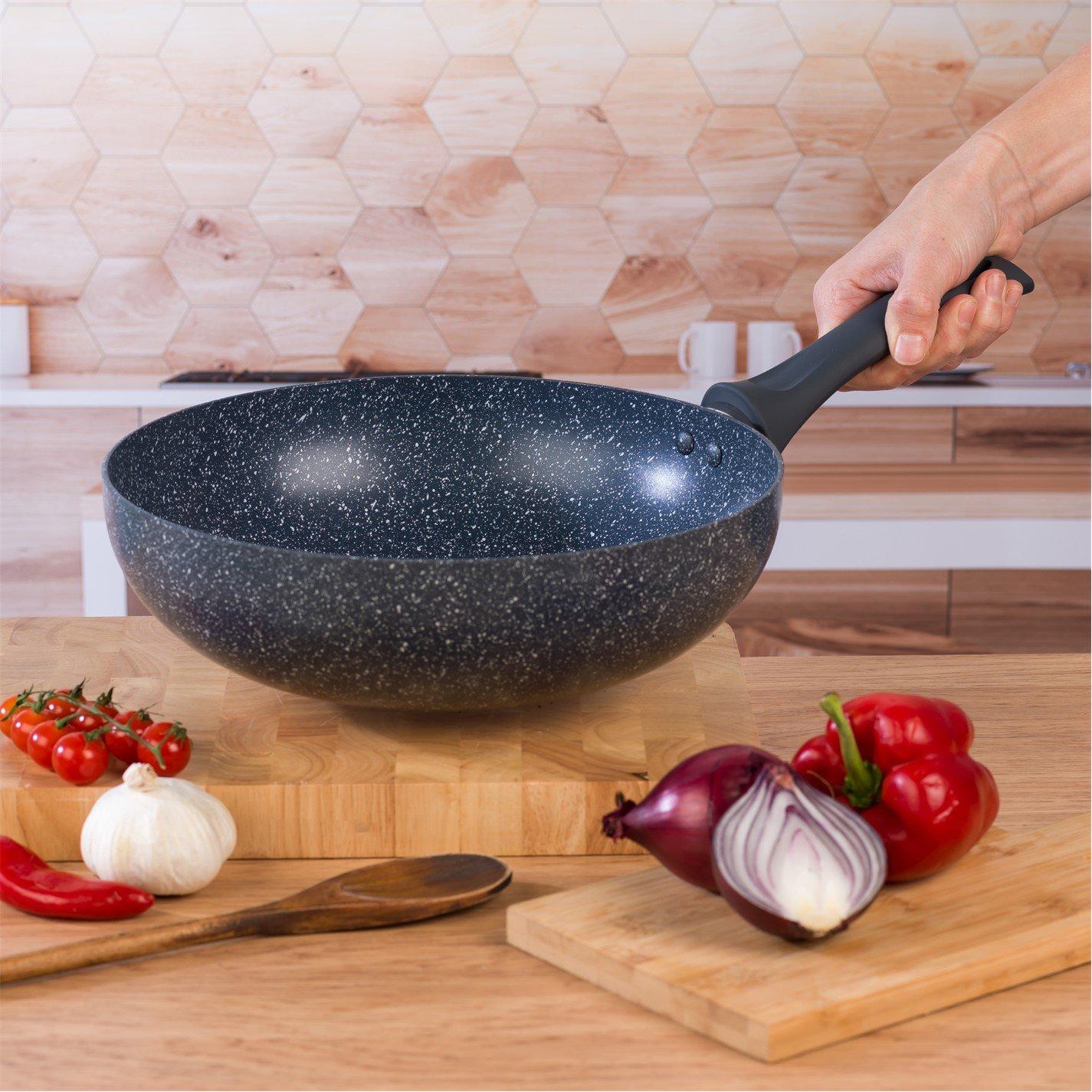 Grey - Russell Hobbs - 28cm Stone StirFry 00 - 5