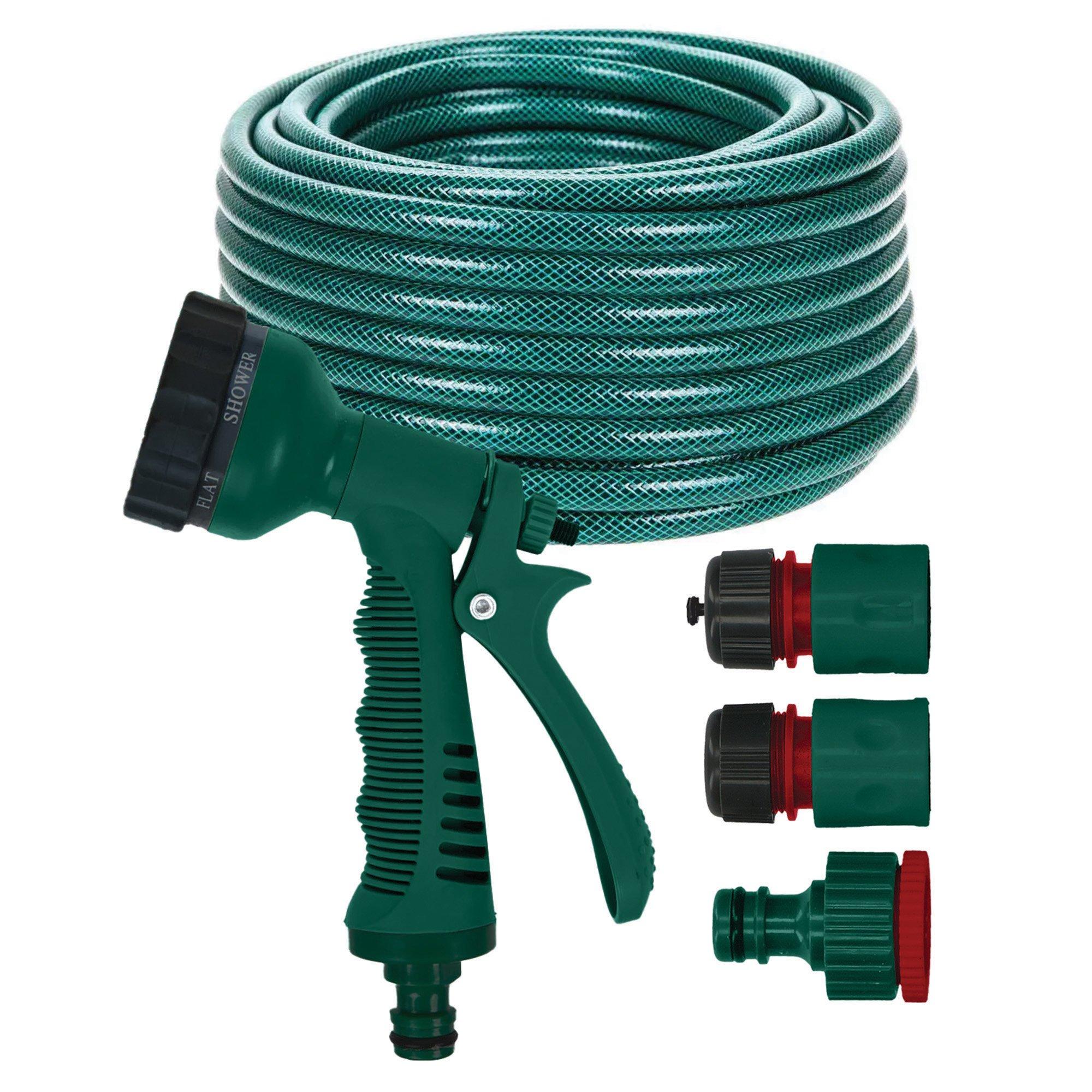 Green - Dekton - 30 Metre Reinforced Hose & Spray gun set - 3