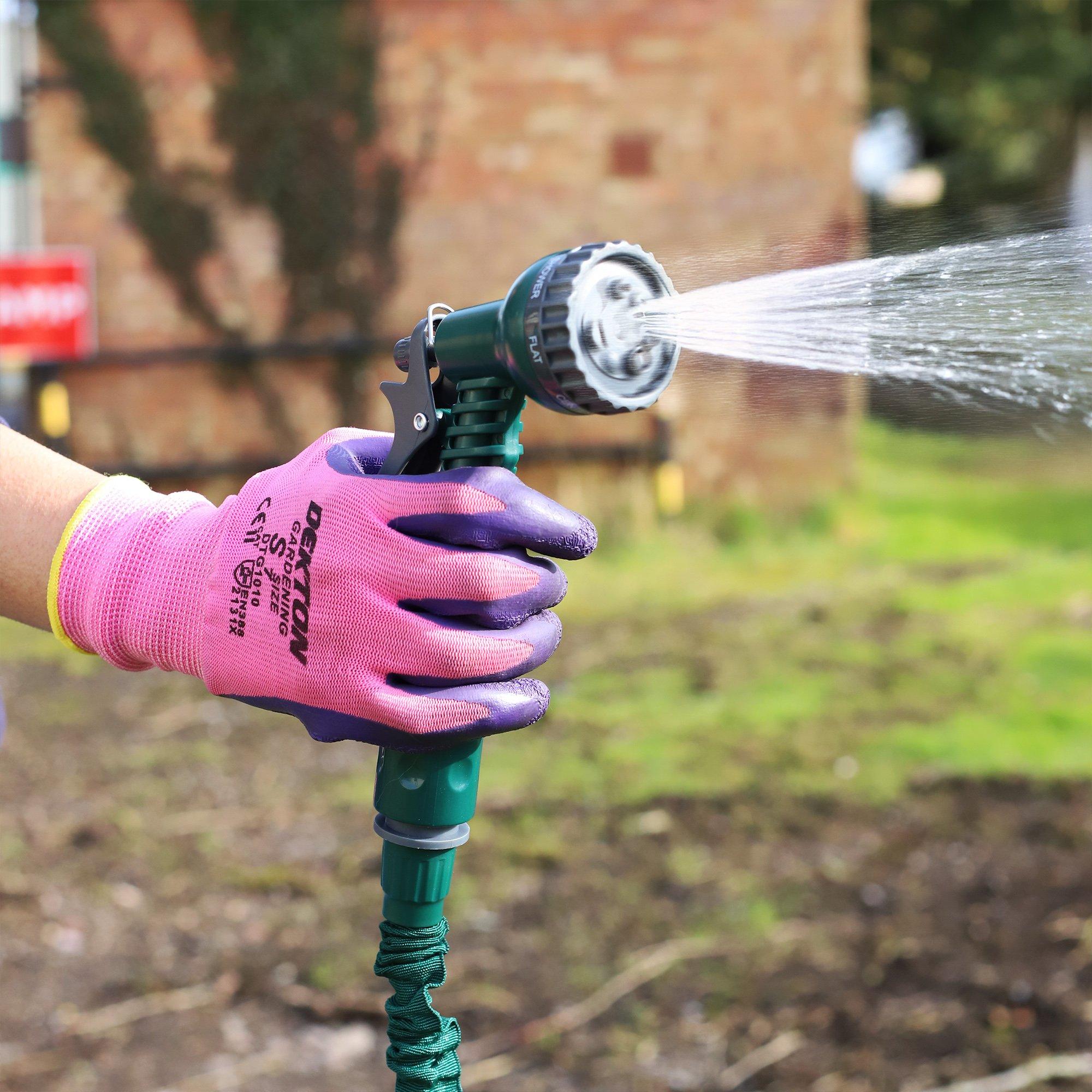 Zelena - Dekton - Garden Hose Reel Cart -  Dekton Mini Garden Reel Cart with 25ft Expandable Hose - 3