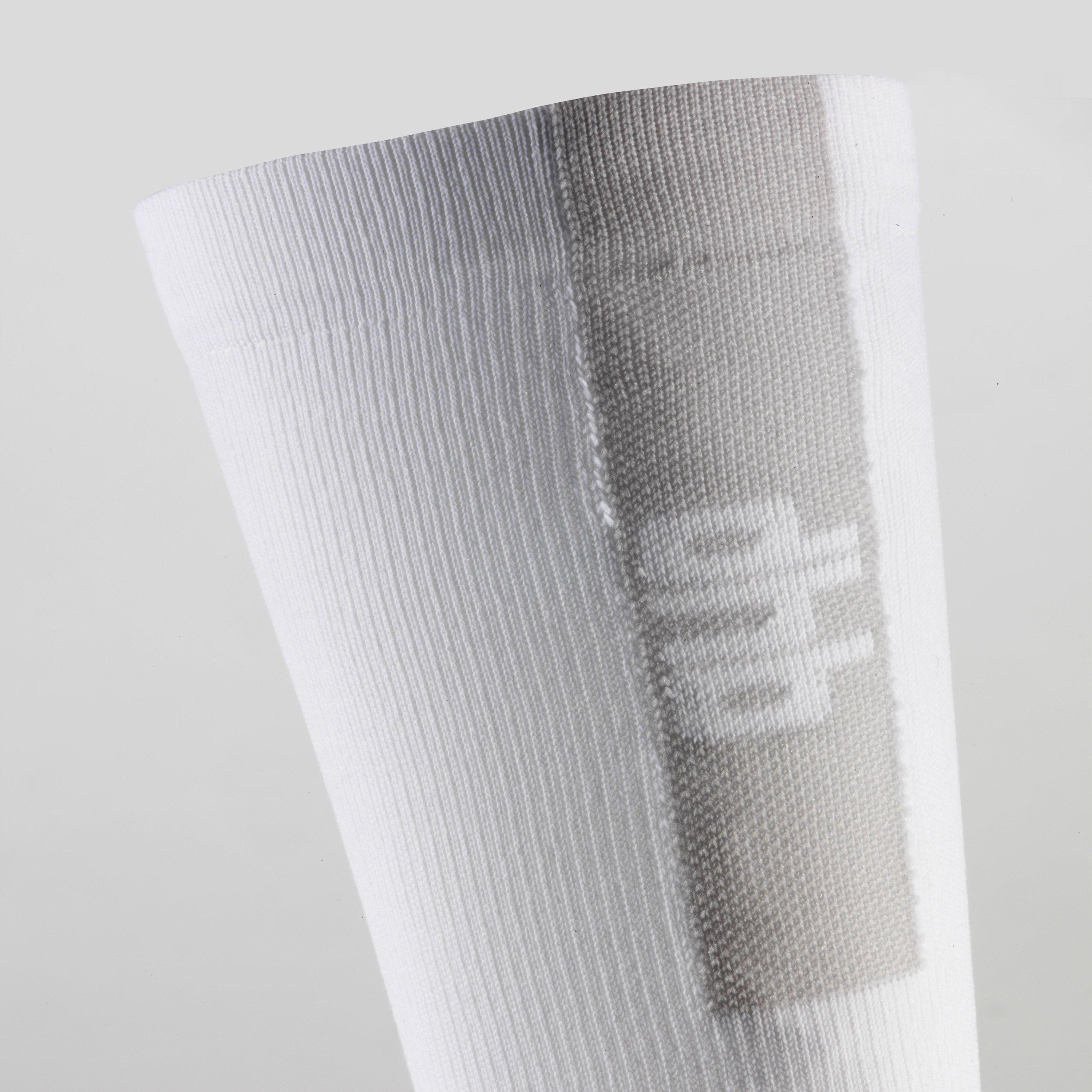 Bijelo/sivo - Dhb - Summer Lite Aeron Tall Sock - 4