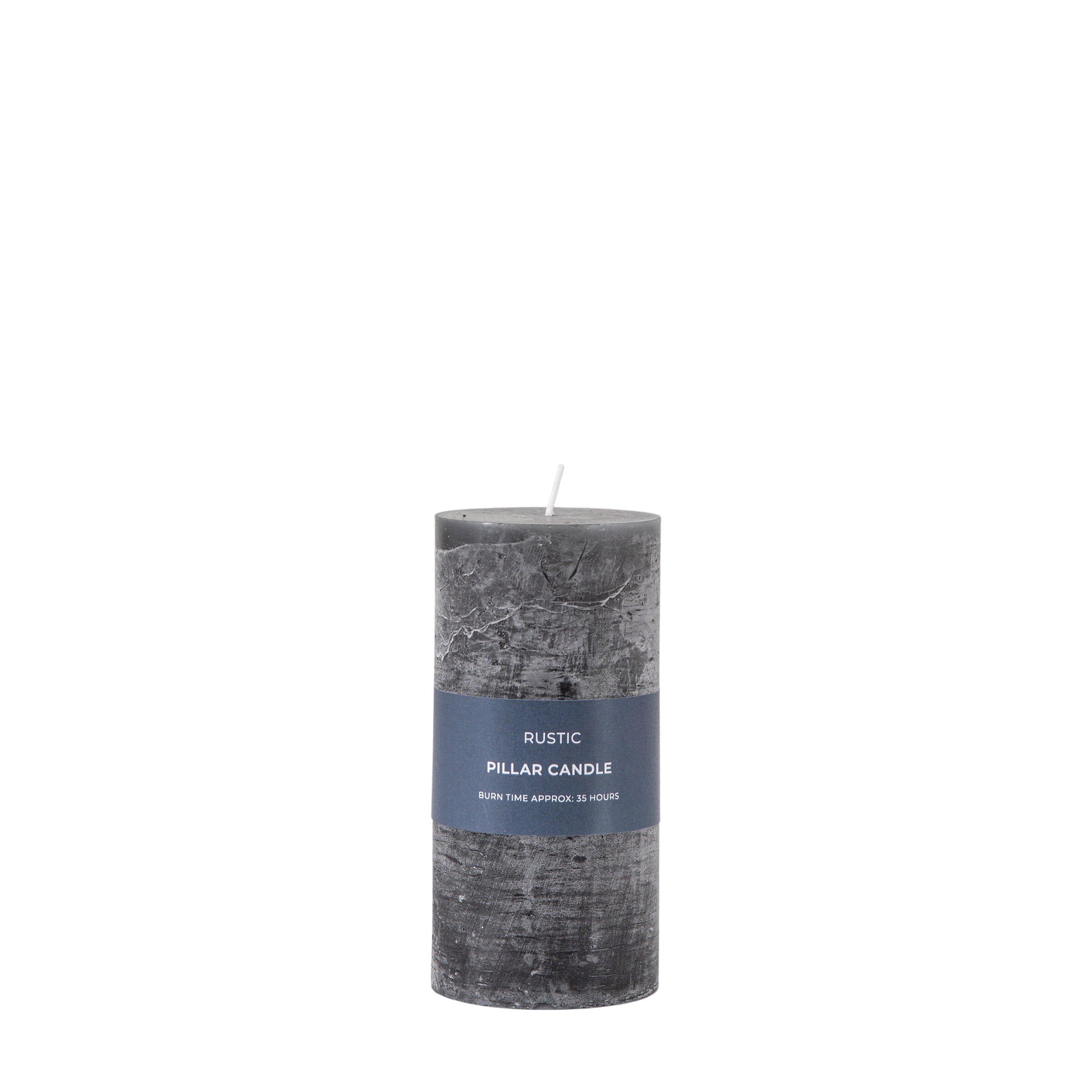 Gallery  Pillar Candles - Slate - Medium
