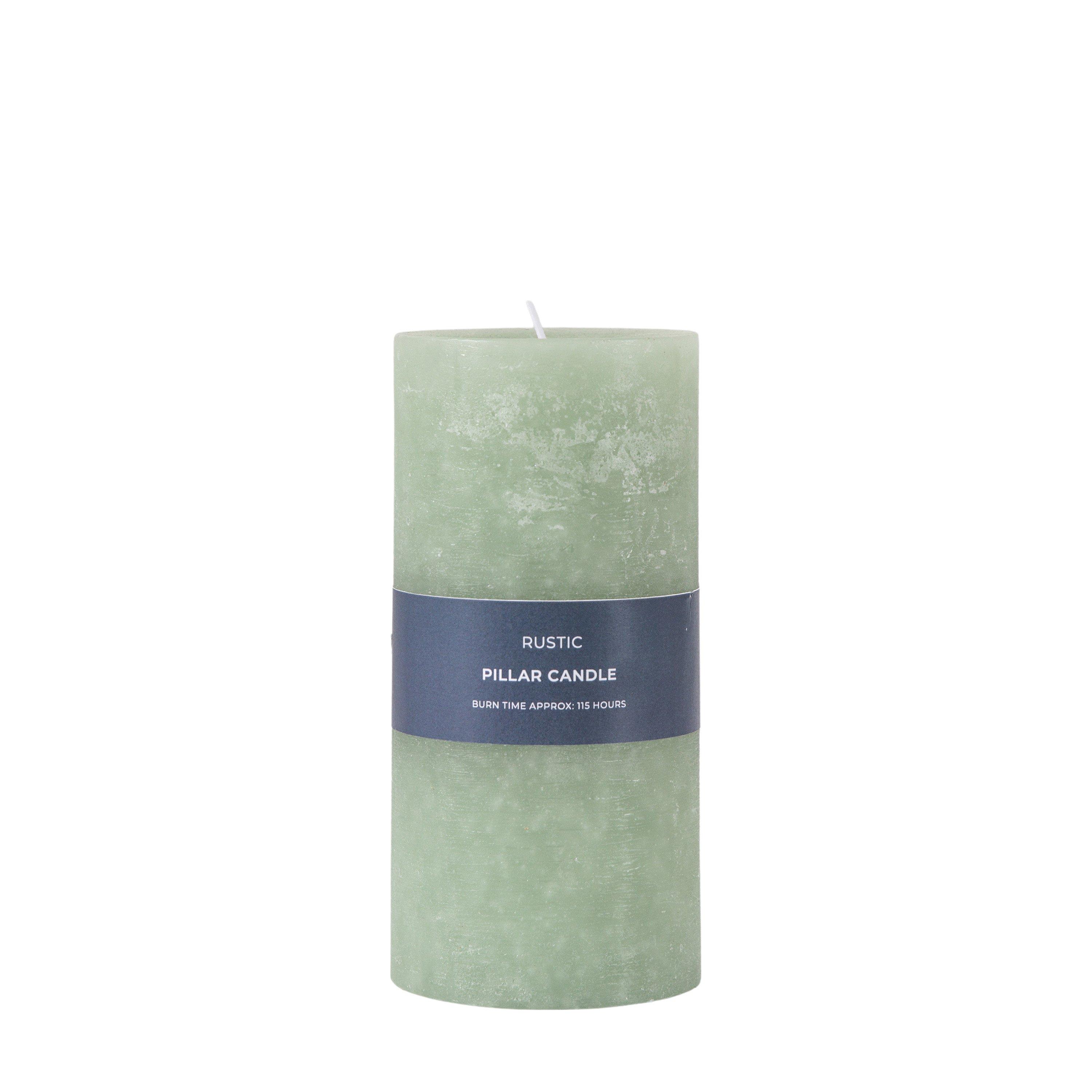 Gallery  Pillar Candles - Sage - Medium