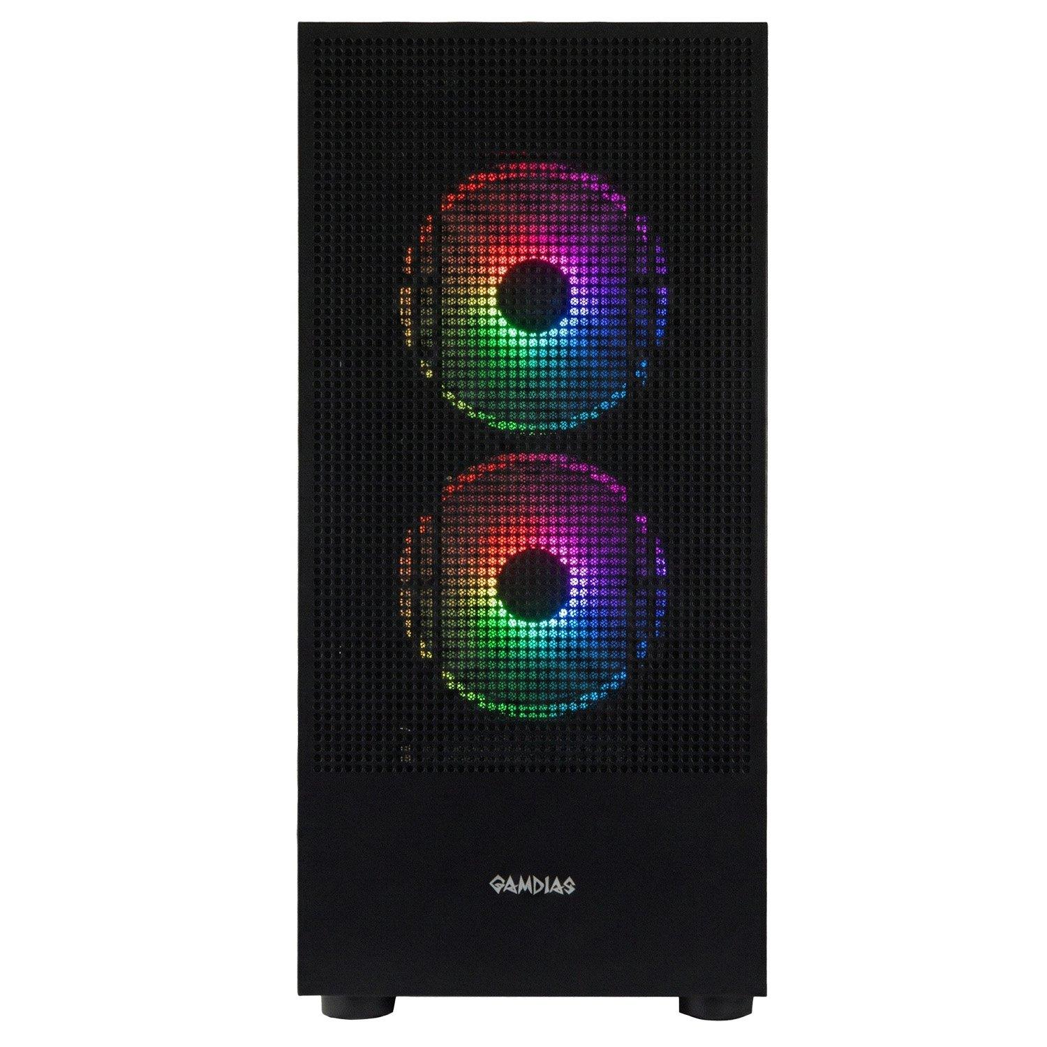 Schwarz - Entity - Entity Aegis - Intel Core i7-14700F Nvidia GeForce RTX 5070Ti Gaming PC - Black - 2