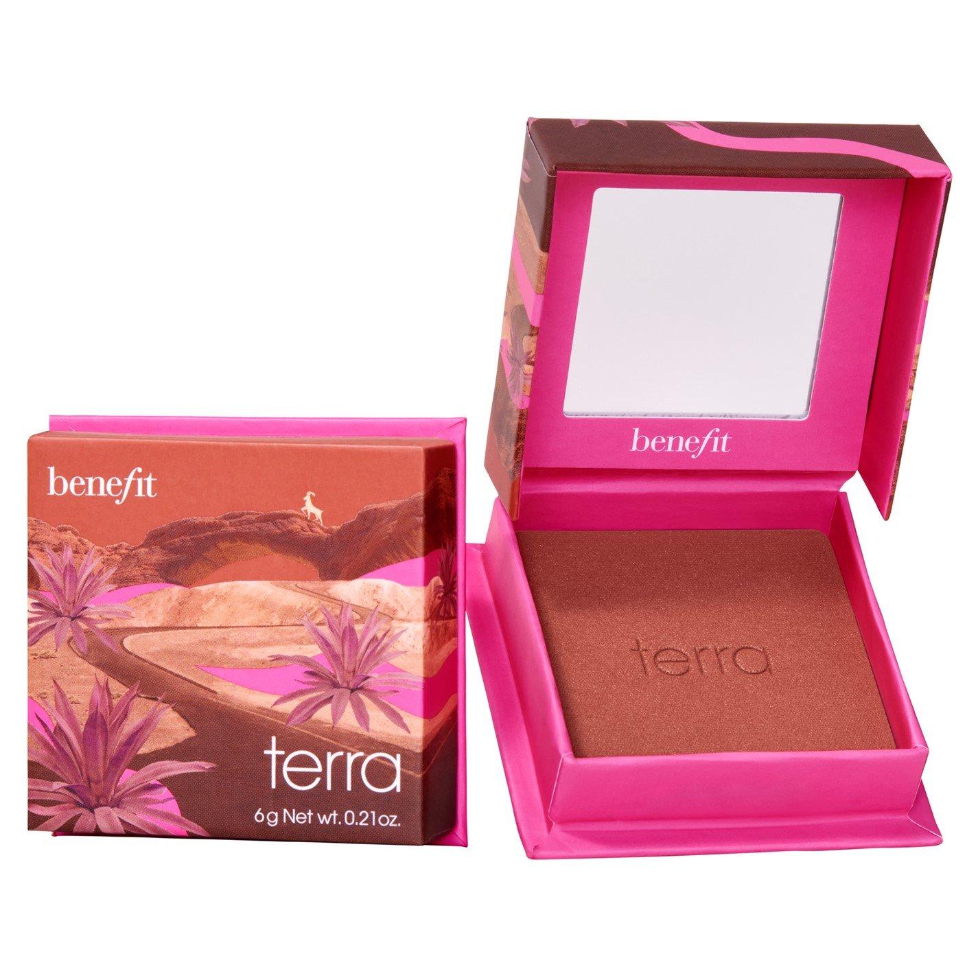 Terracotta - Benefit - Terra Golden Brick-Red Powder Blusher - 1
