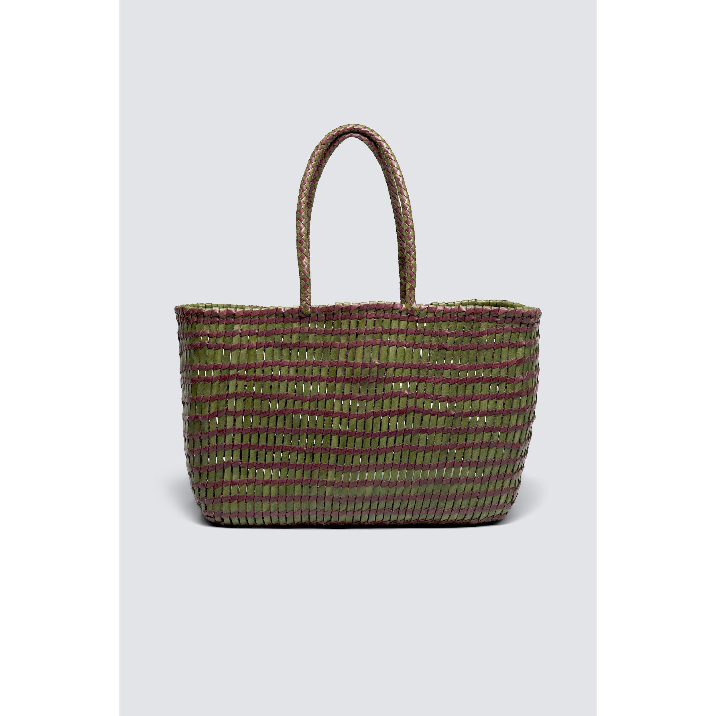 Green/Plum - Dragon Diffusion - Women's Terrafino Tote Bag