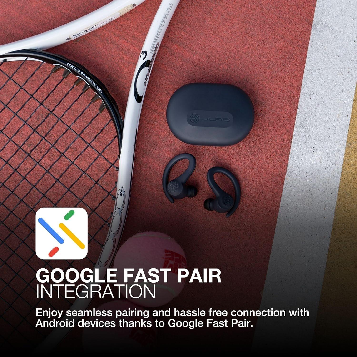 Graphite - JLab - Jlab Go Air Sport True Wireless Earbuds - Graphite - 7