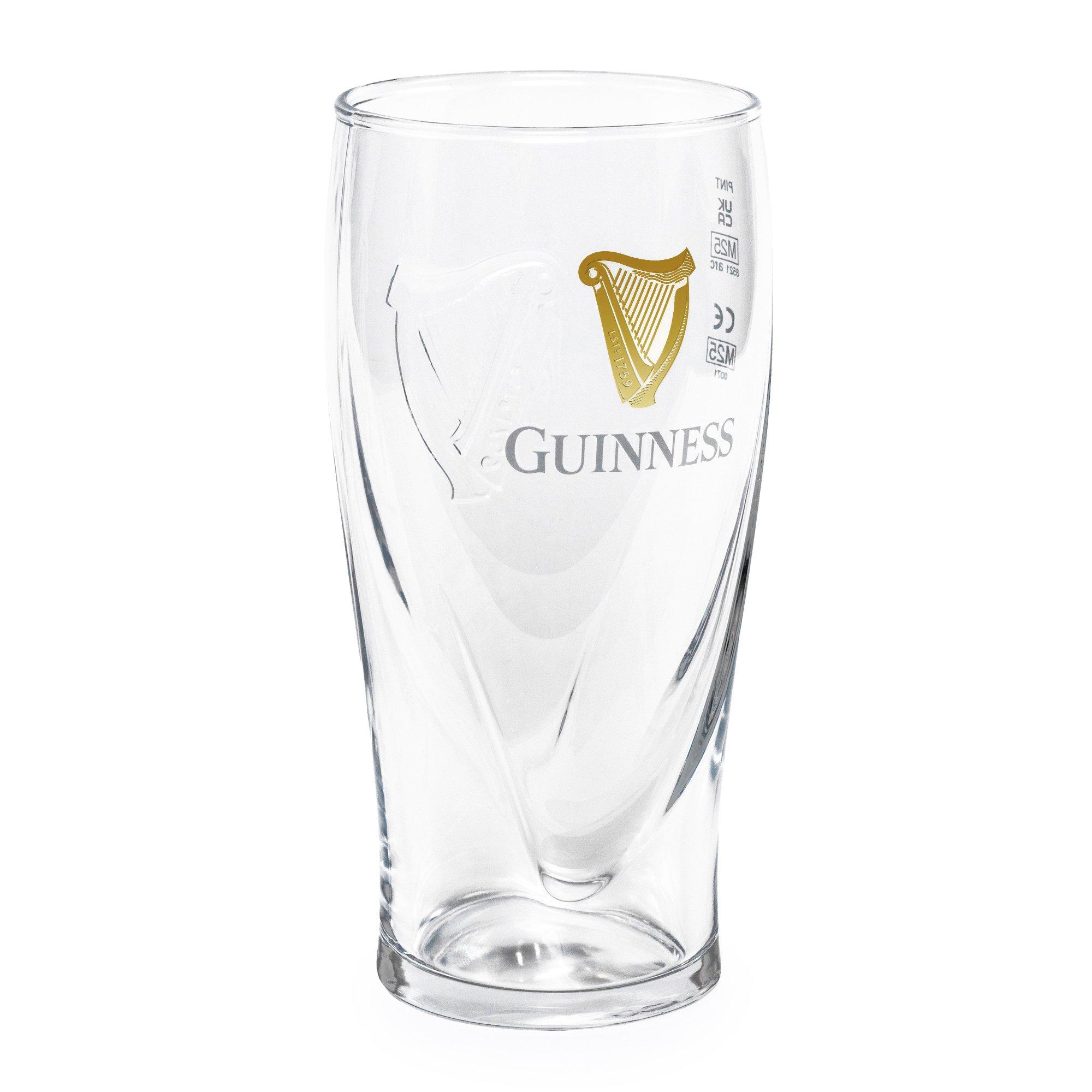 Geprägt - Guinness - Team Guinness Official Embossed Pint Beer Glass Set of 2 - 2
